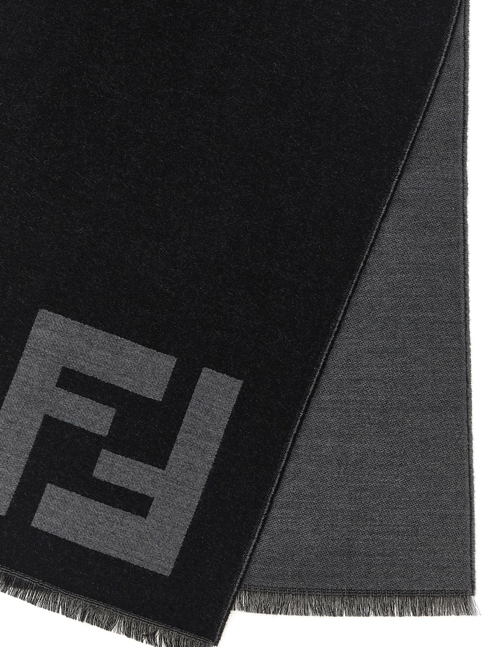 Fendi Men Ff Macro Scarf FENDI