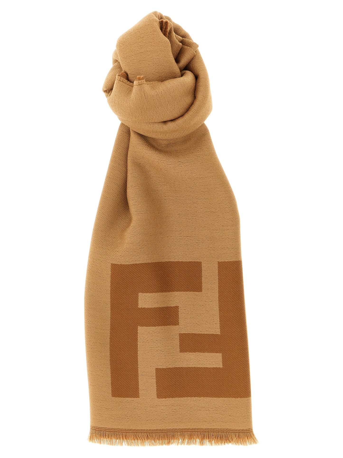 Fendi Men Ff Macro Scarf FENDI