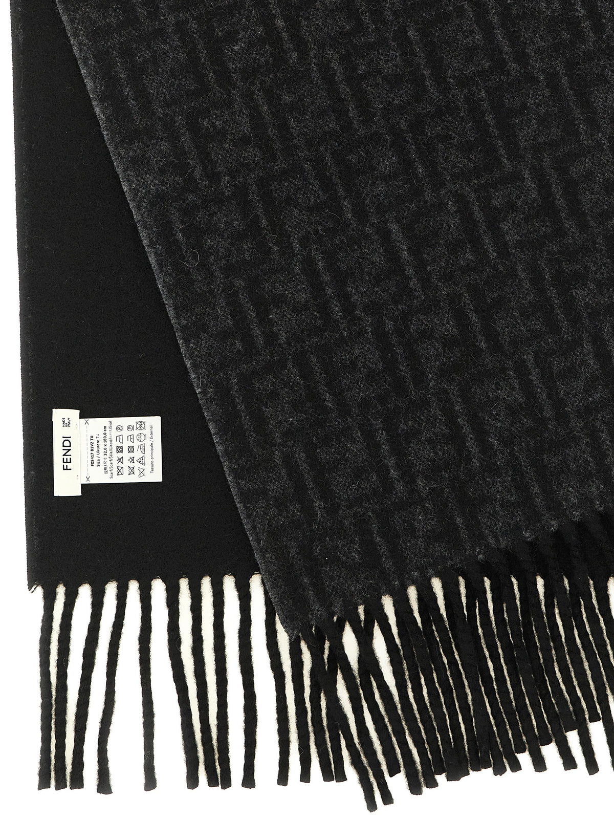 Fendi Men Ff Double-Face Scarf FENDI