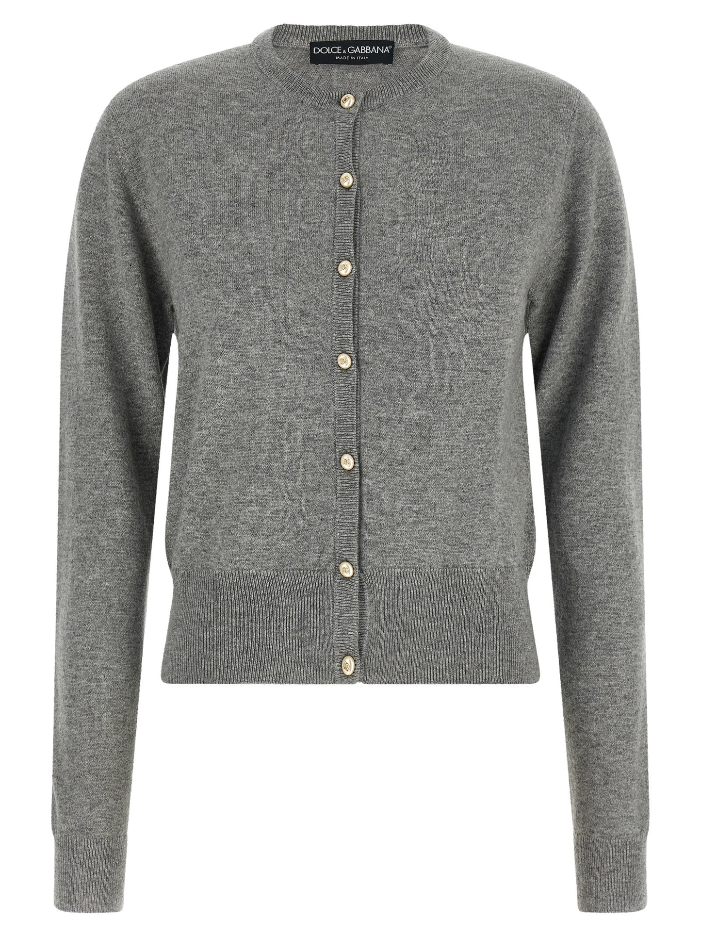 Dolce & Gabbana Women Logo Buttons Cardigan DOLCE & GABBANA