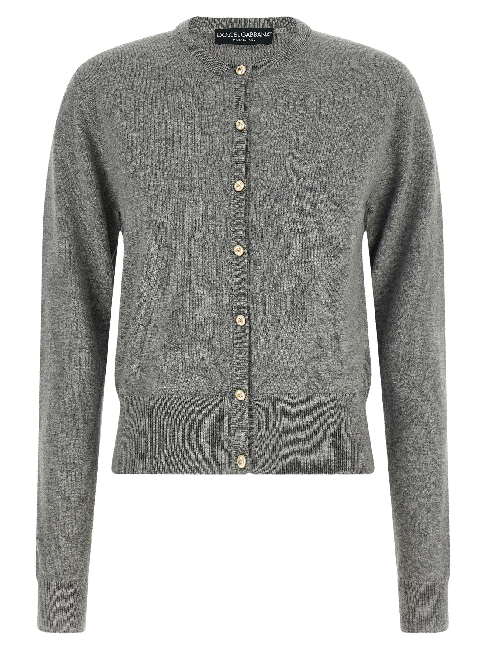 Dolce & Gabbana Women Logo Buttons Cardigan DOLCE & GABBANA