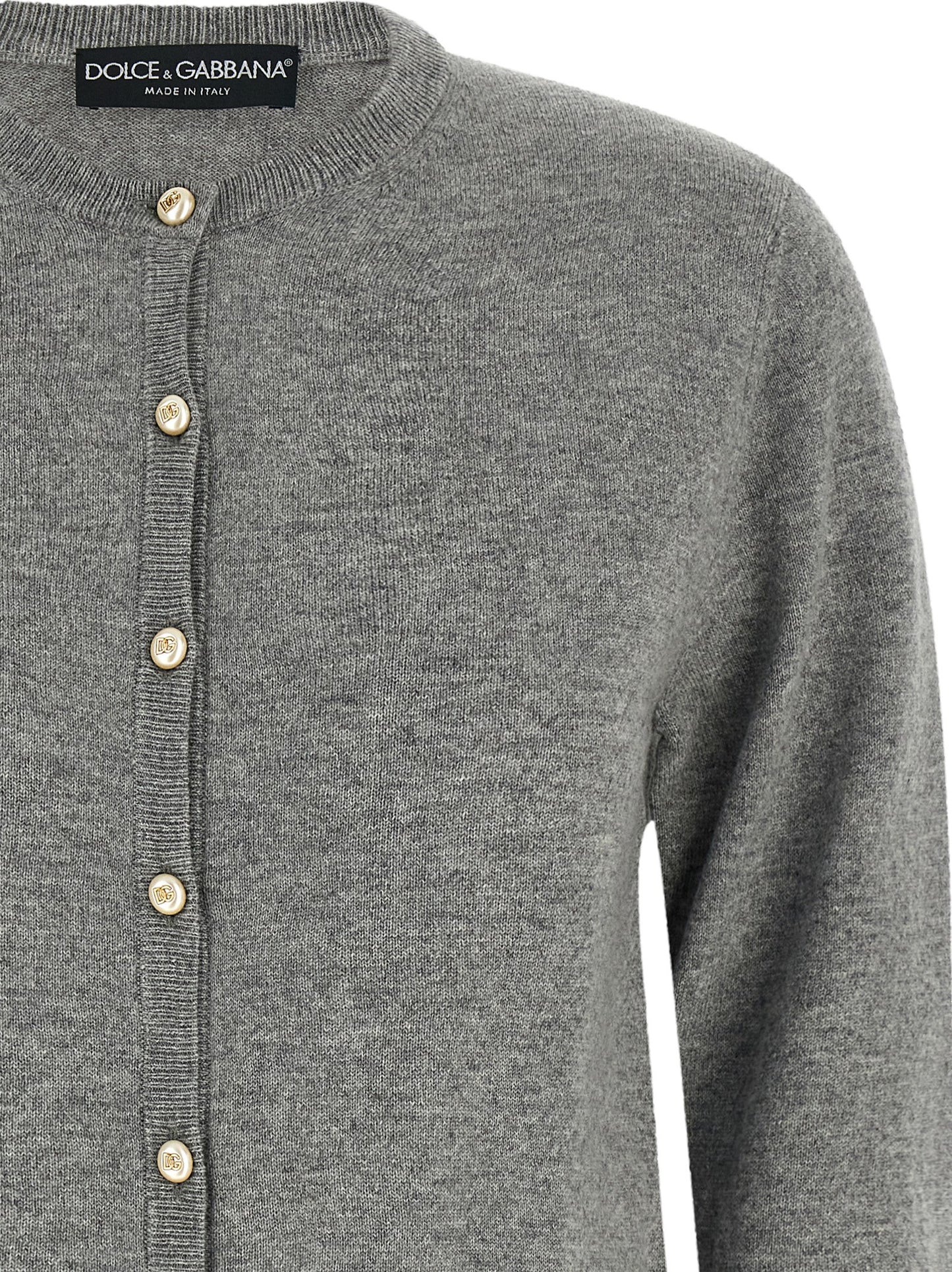 Dolce & Gabbana Women Logo Buttons Cardigan DOLCE & GABBANA