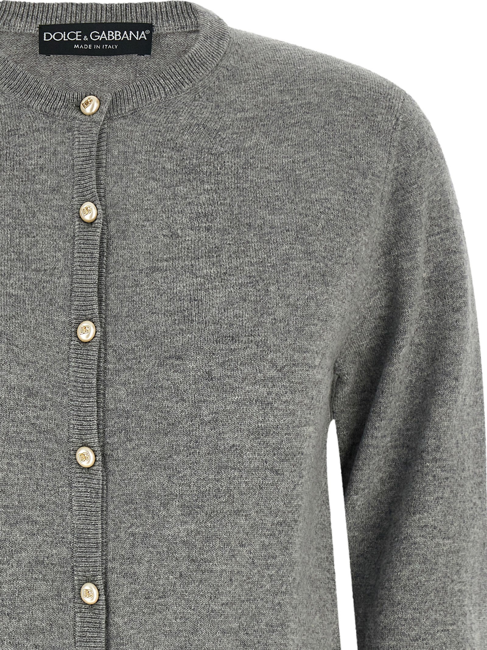 Dolce & Gabbana Women Logo Buttons Cardigan DOLCE & GABBANA