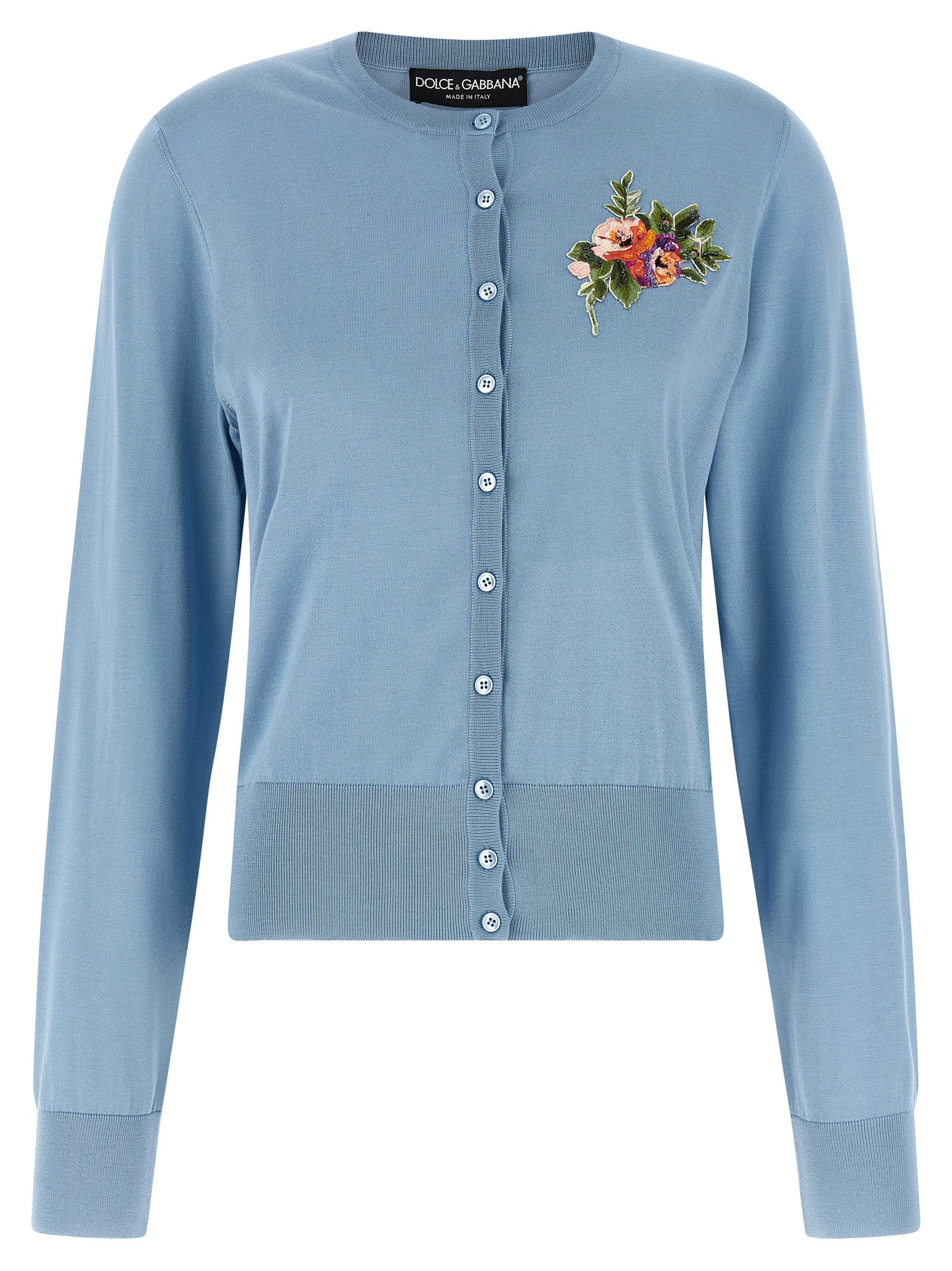 Dolce & Gabbana Women Floral Embroidery Cardigan DOLCE & GABBANA