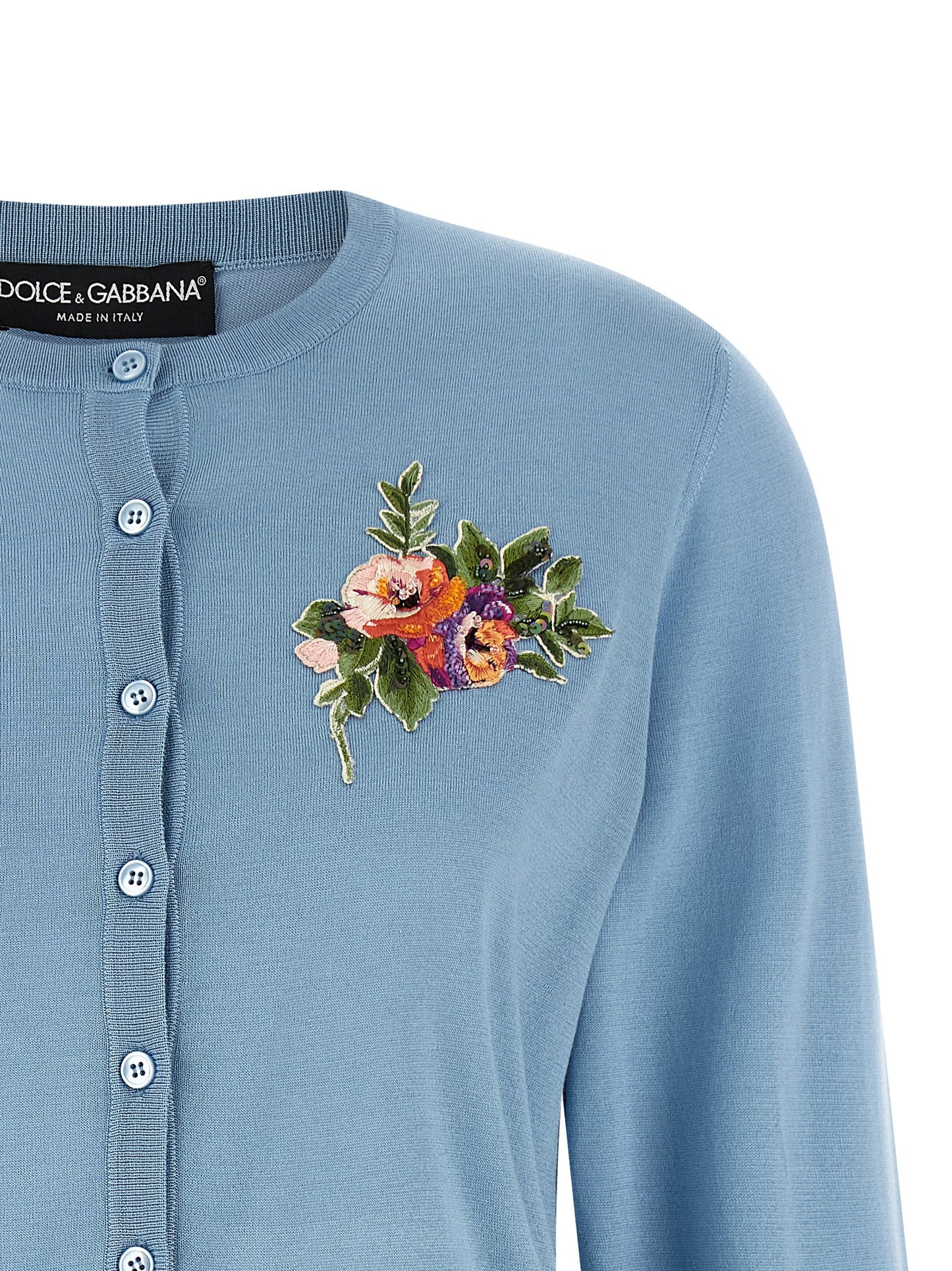 Dolce & Gabbana Women Floral Embroidery Cardigan DOLCE & GABBANA