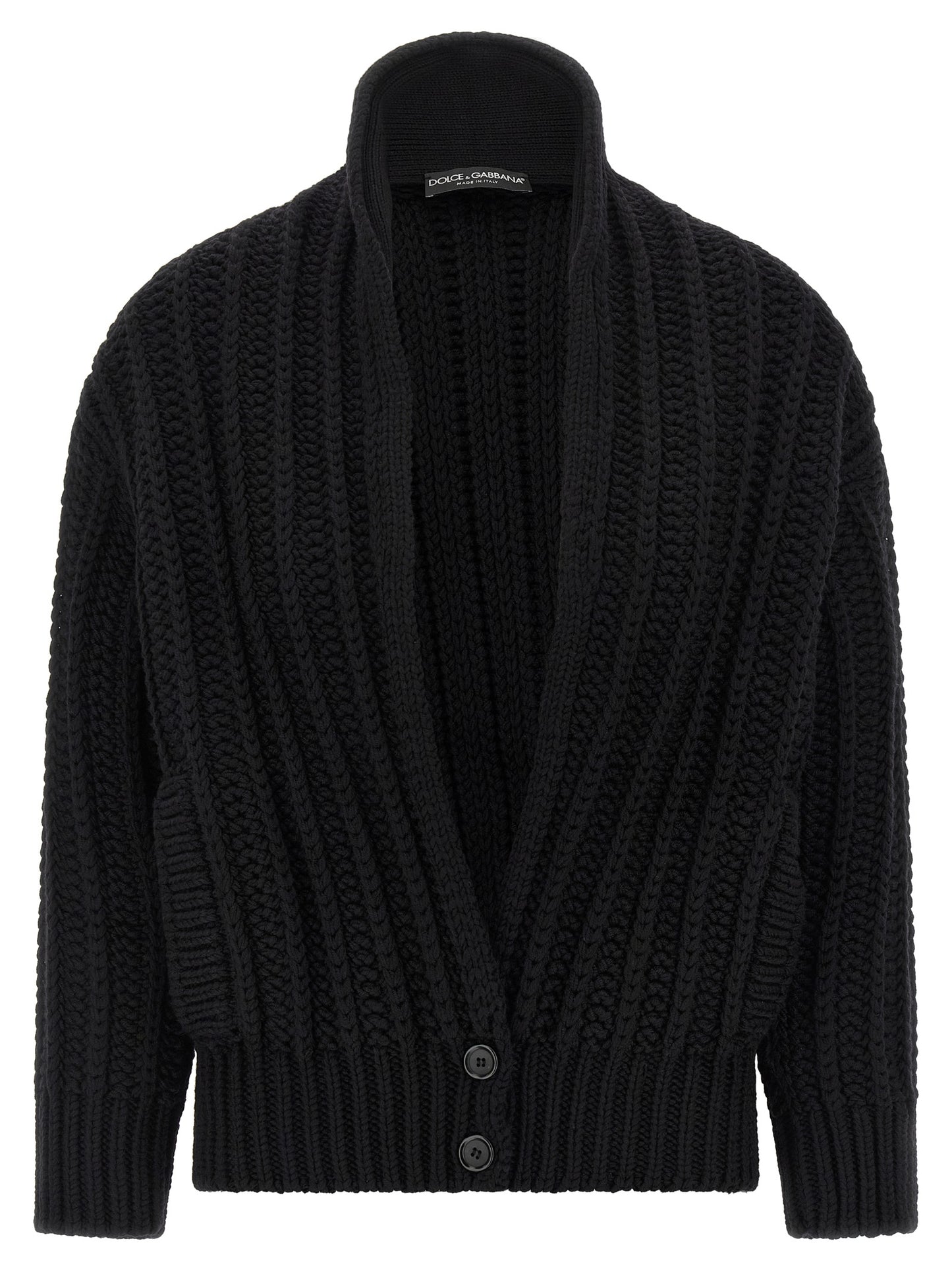 Dolce & Gabbana Women Coarse Wool Cardigan DOLCE & GABBANA