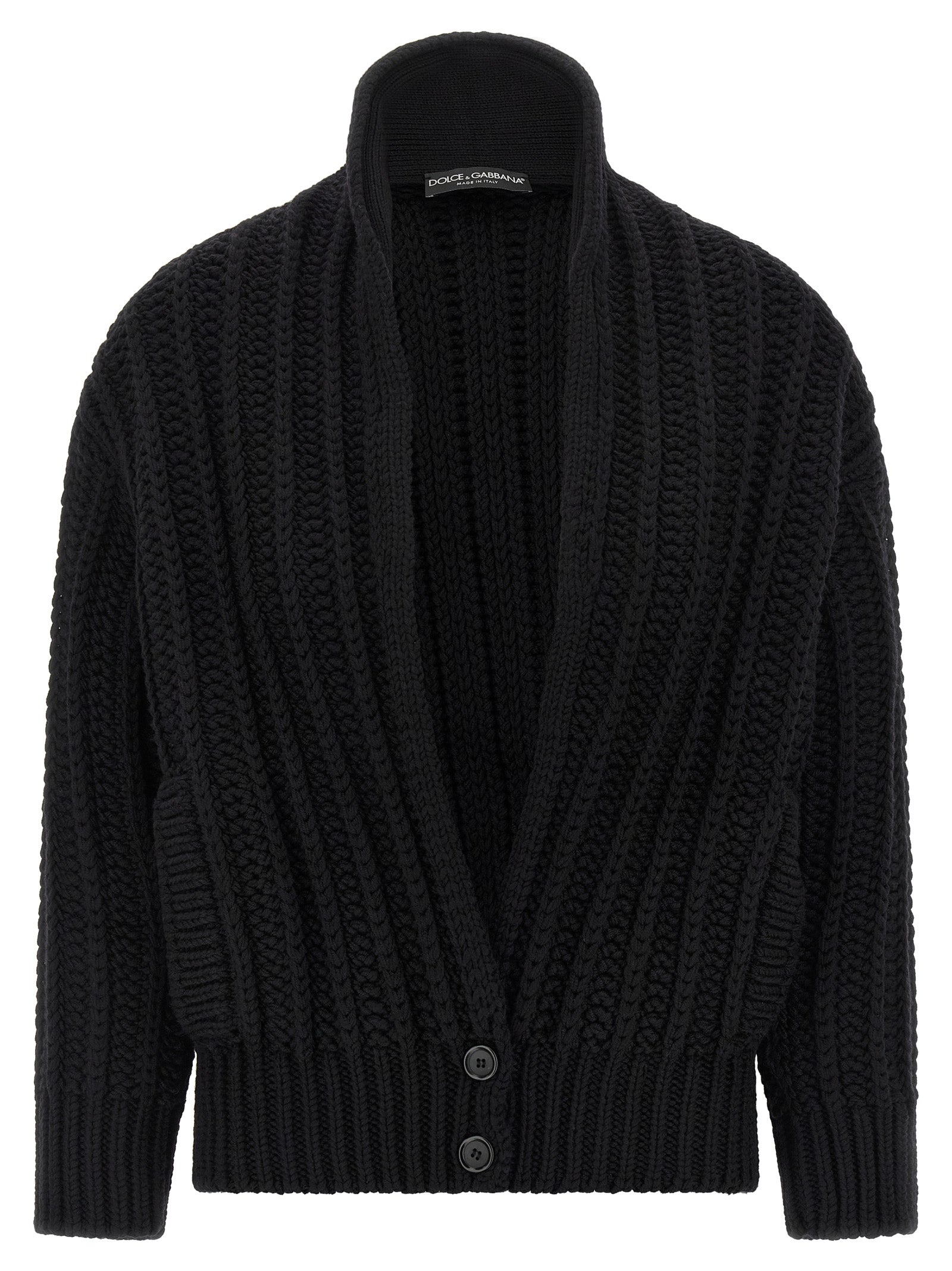 Dolce & Gabbana Women Coarse Wool Cardigan DOLCE & GABBANA