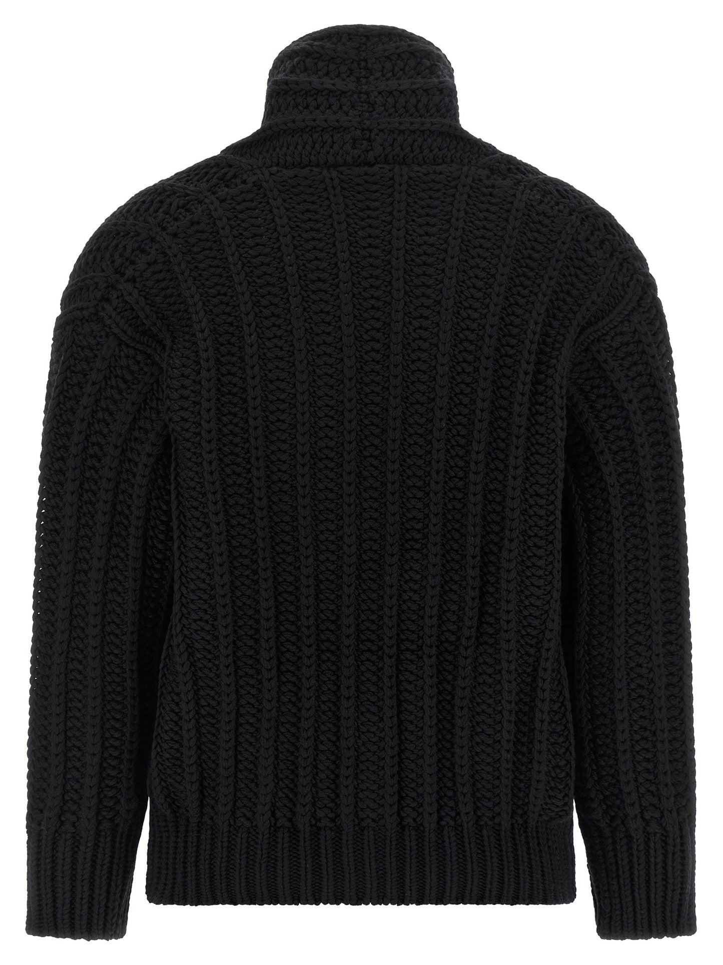 Dolce & Gabbana Women Coarse Wool Cardigan DOLCE & GABBANA