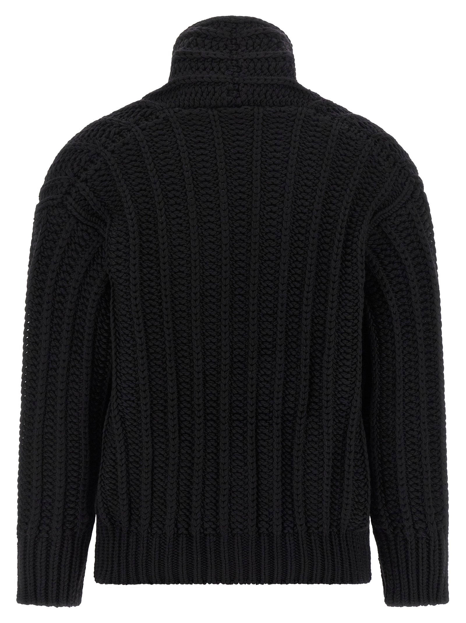 Dolce & Gabbana Women Coarse Wool Cardigan DOLCE & GABBANA