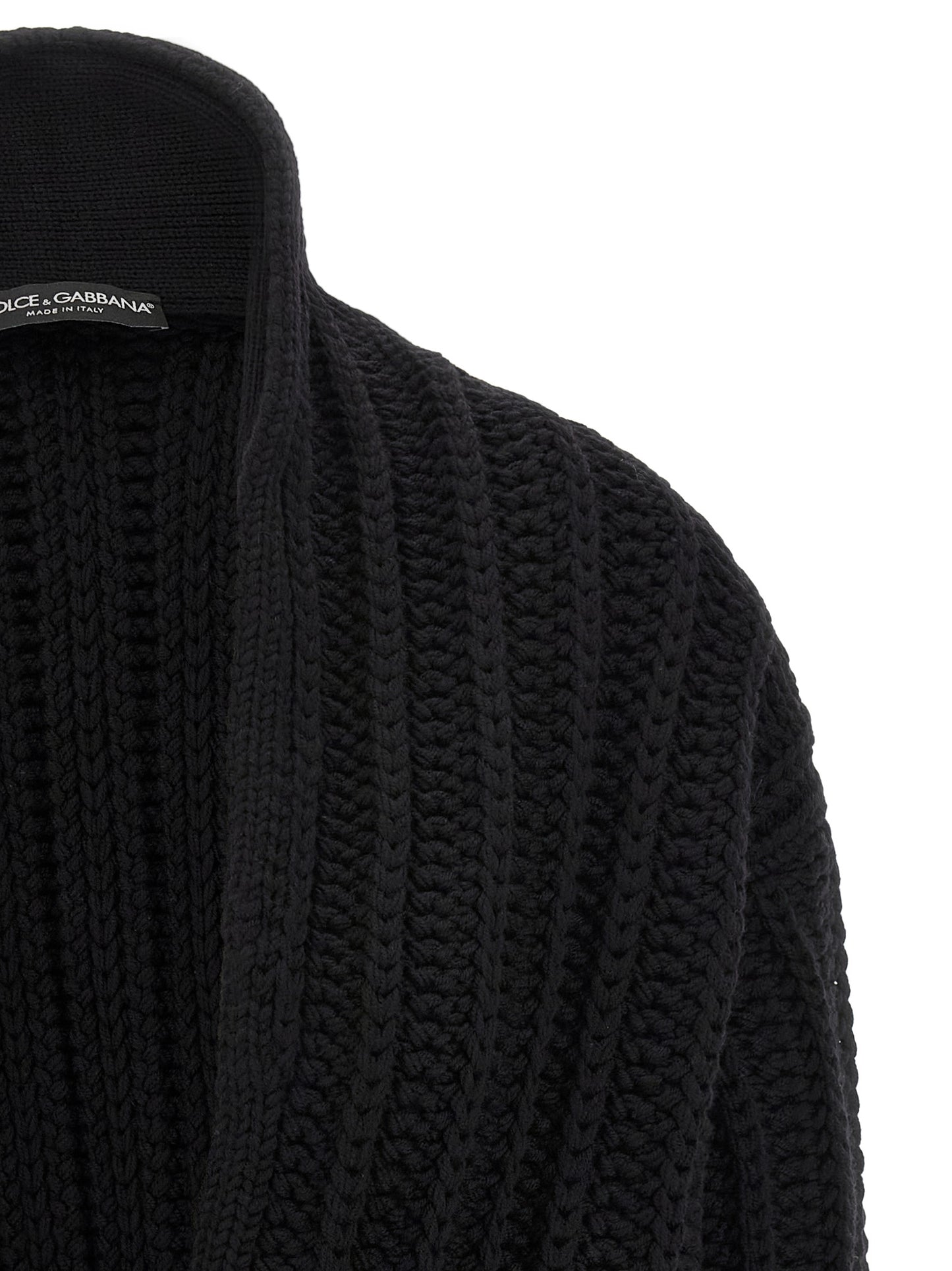 Dolce & Gabbana Women Coarse Wool Cardigan DOLCE & GABBANA