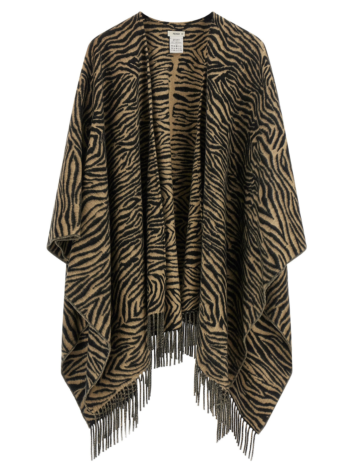 Fendi Women 'Tiger' Poncho FENDI