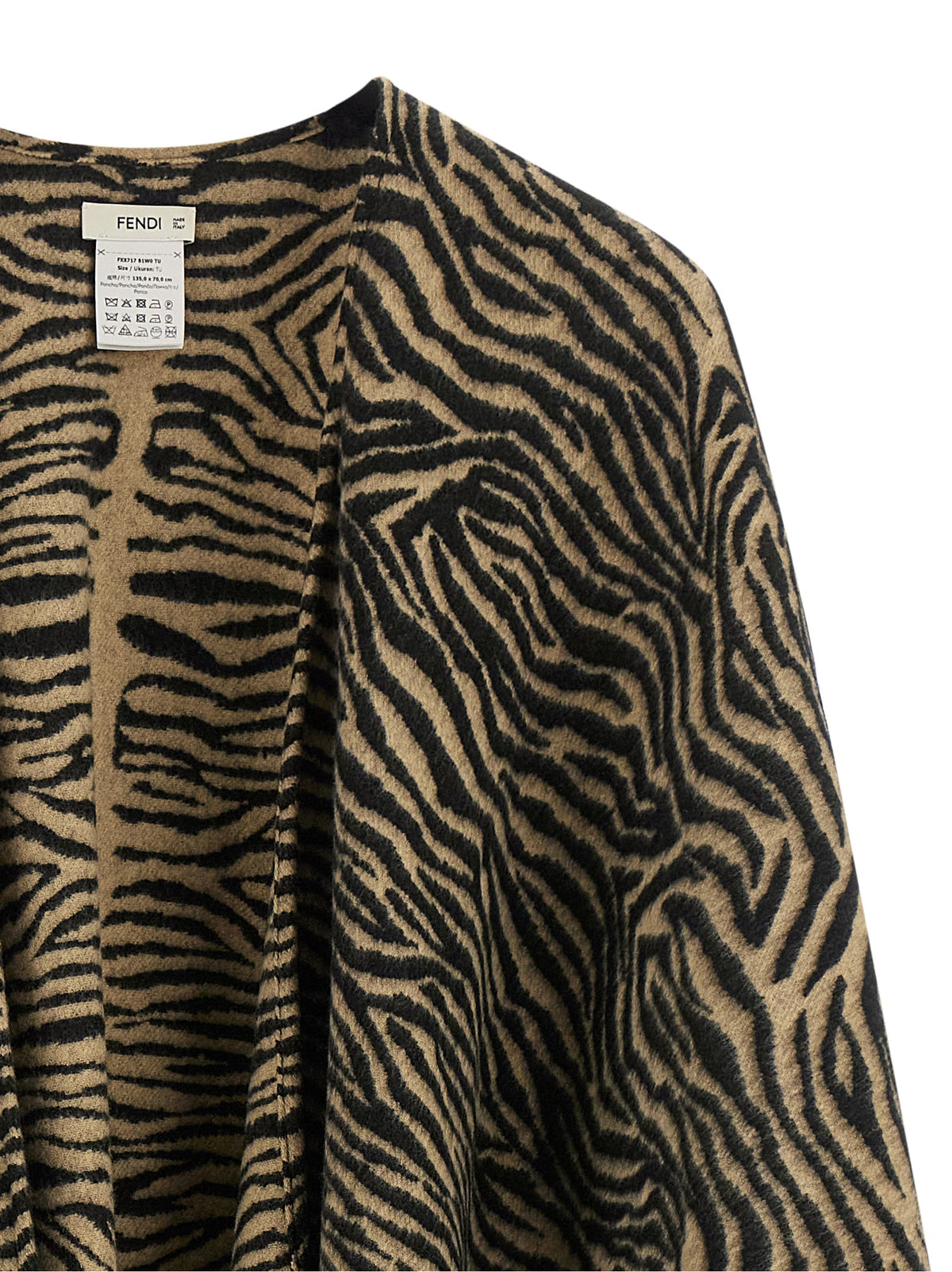 Fendi Women 'Tiger' Poncho FENDI