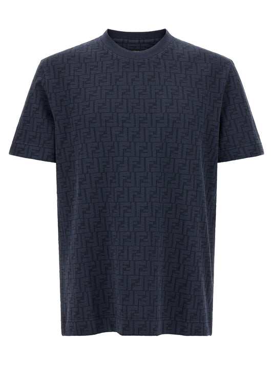 Fendi Men 'Ff' Piquet T-Shirt