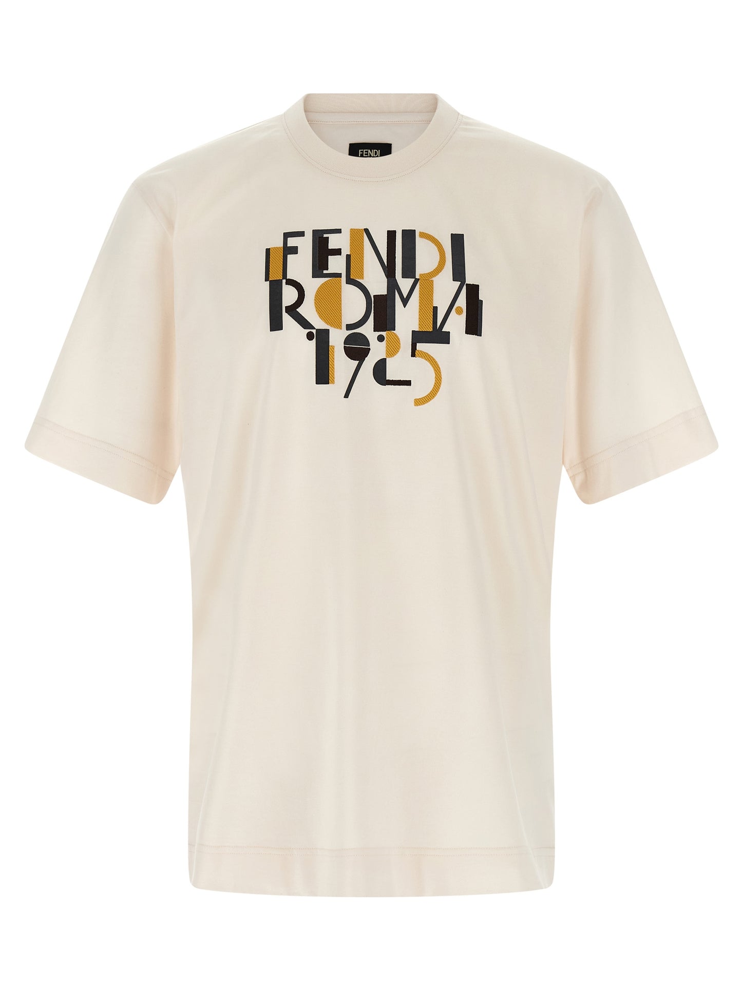 Fendi Men 'Fendi Roma 1925' Print T-Shirt FENDI