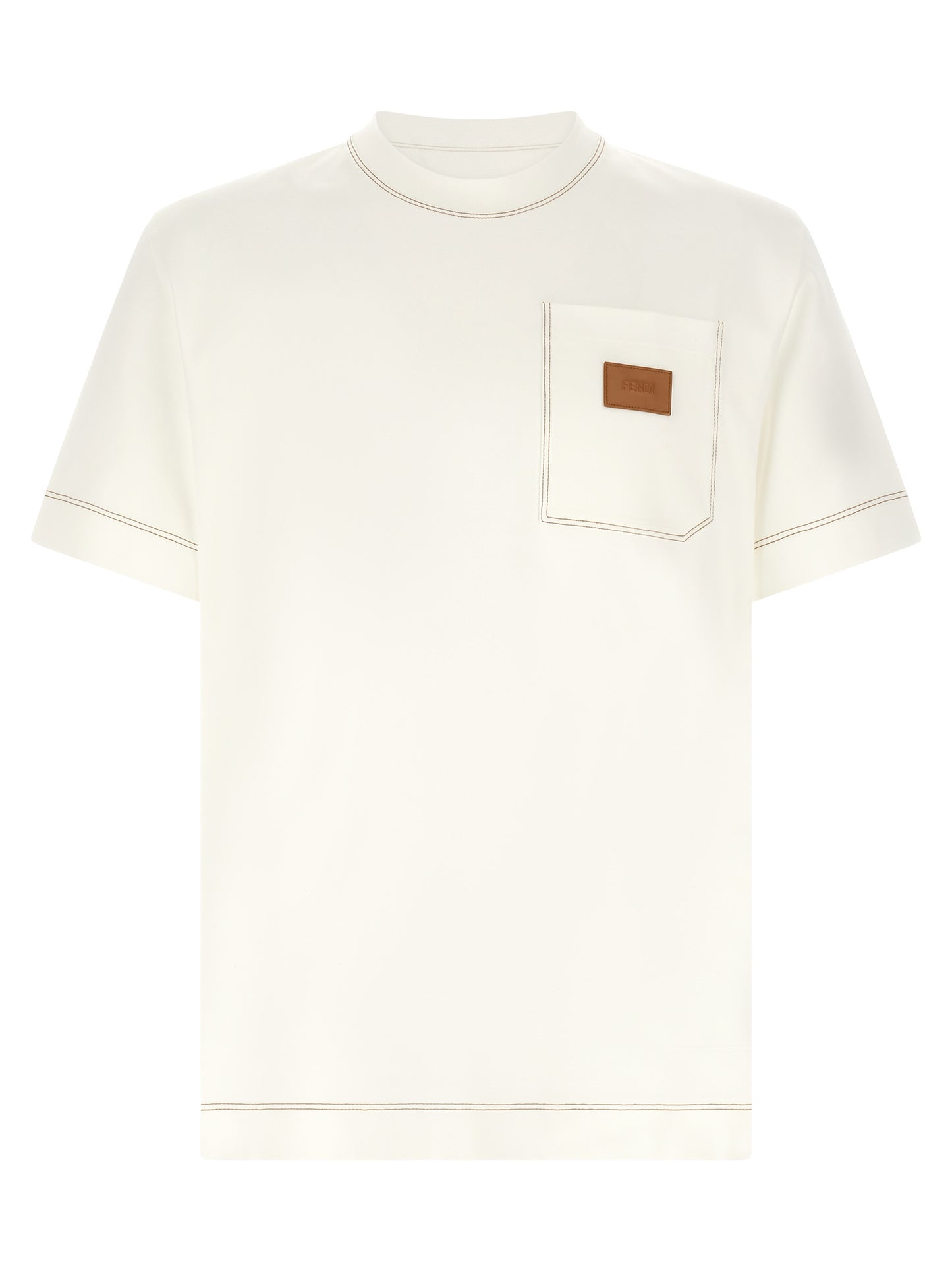 Fendi Men T-Shirt Patch Fendi FENDI