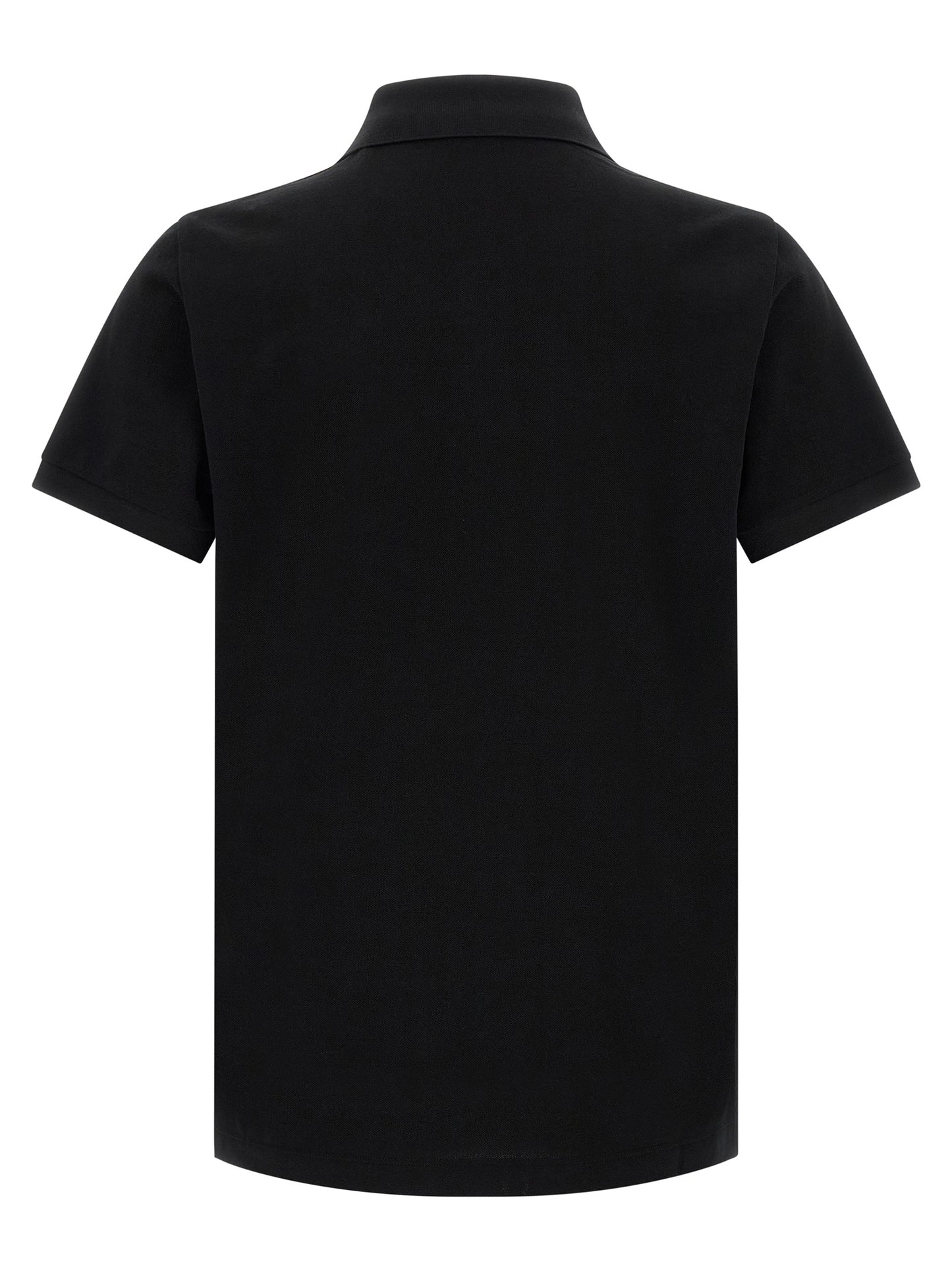 Fendi Men Ff Metallic Logo Polo Shirt FENDI