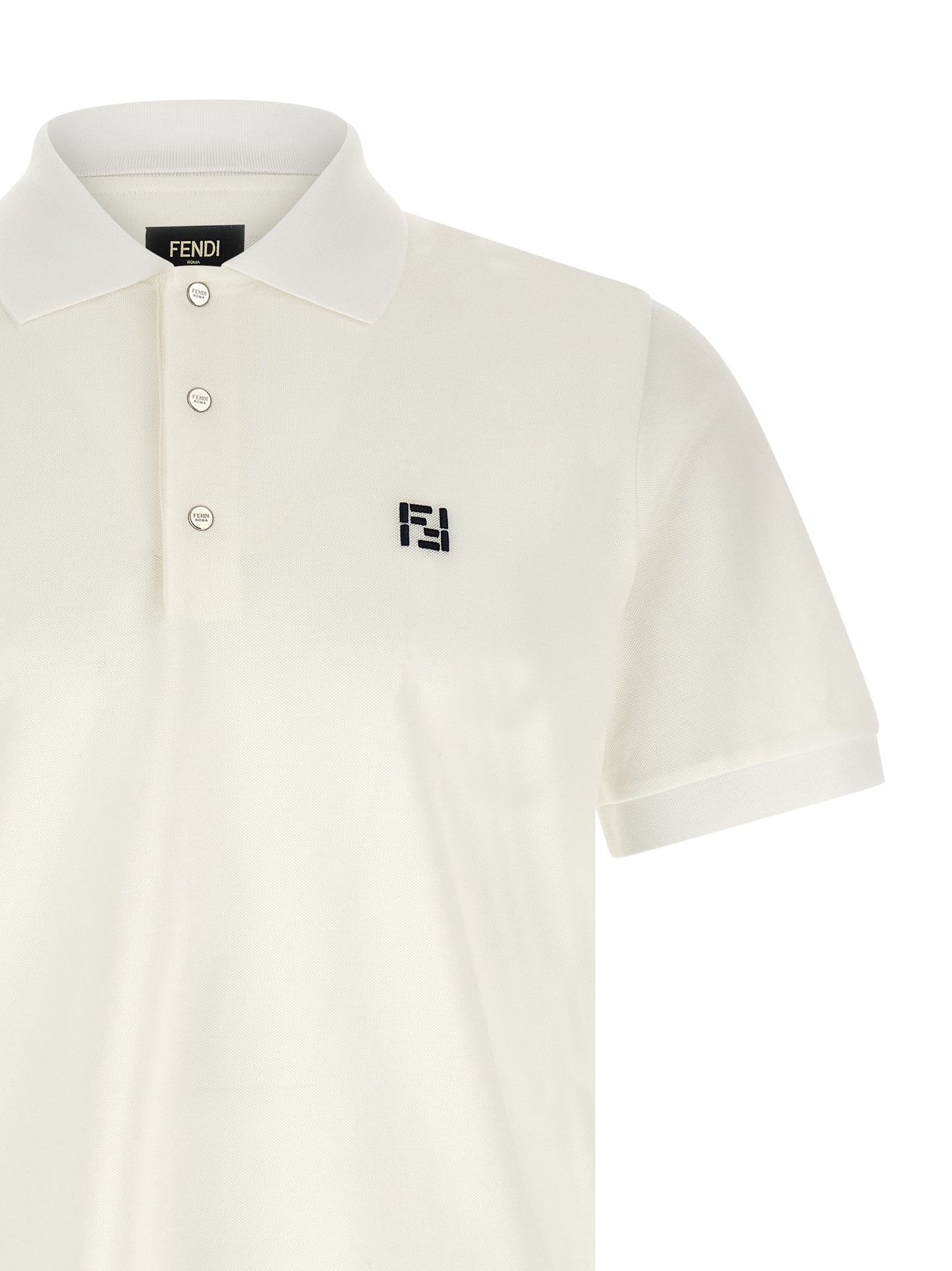 Fendi Men 'Ff Selleria' Polo Shirt FENDI