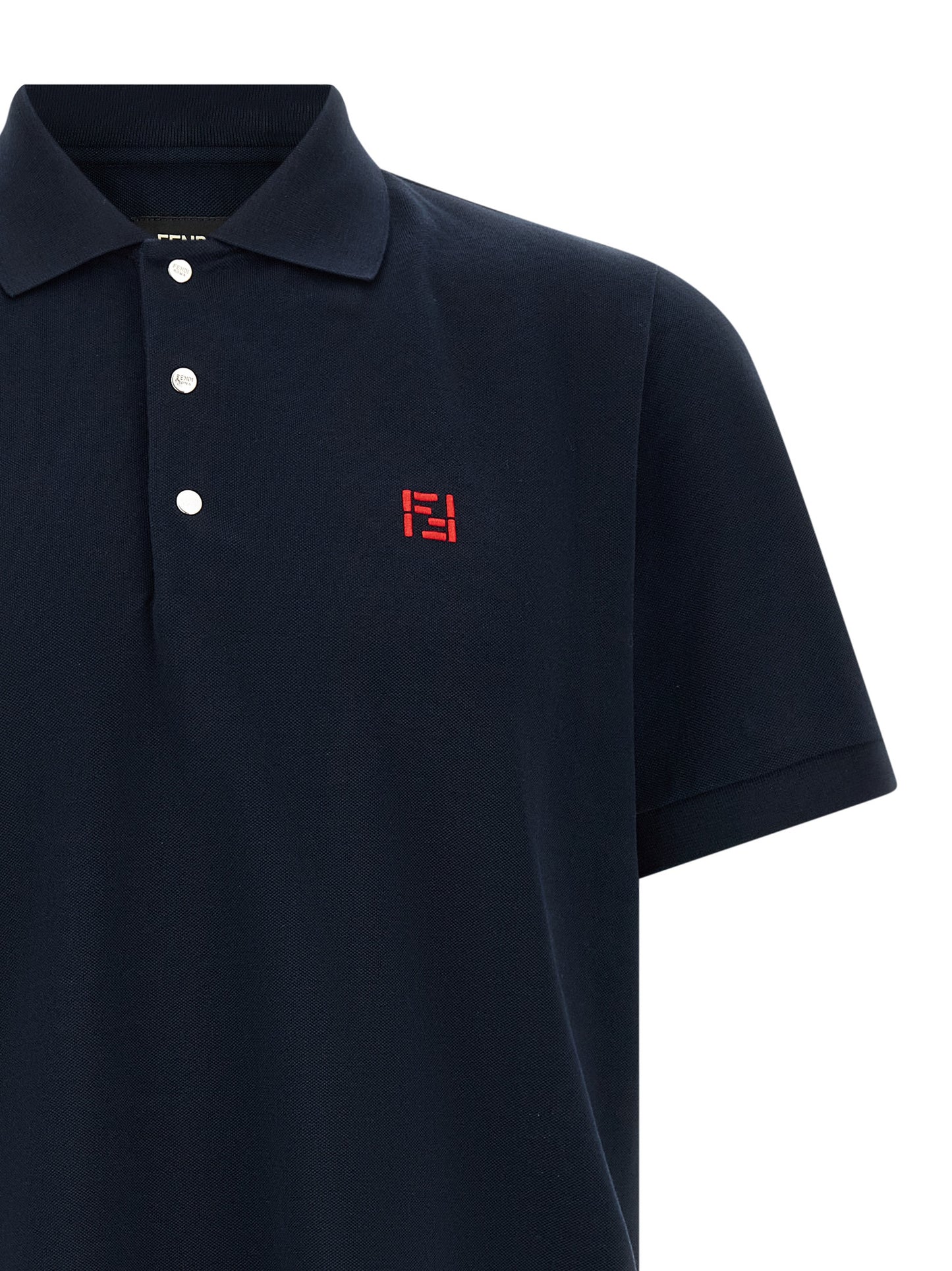Fendi Men 'Ff Selleria' Polo Shirt FENDI