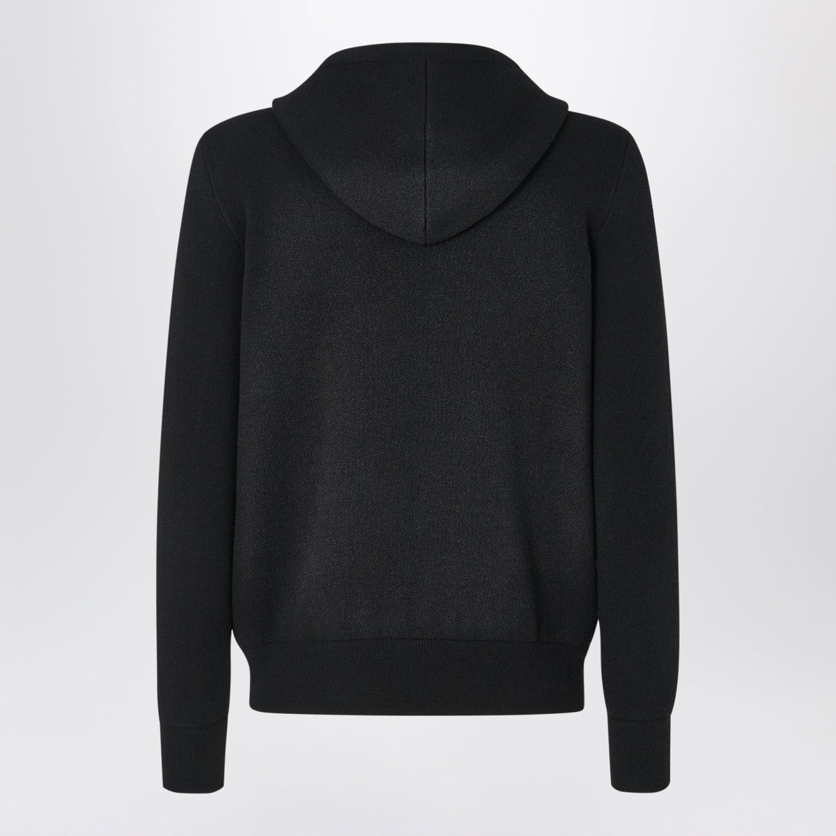 Fendi Ff Zucca Black Cashmere Sweatshirt Men FENDI