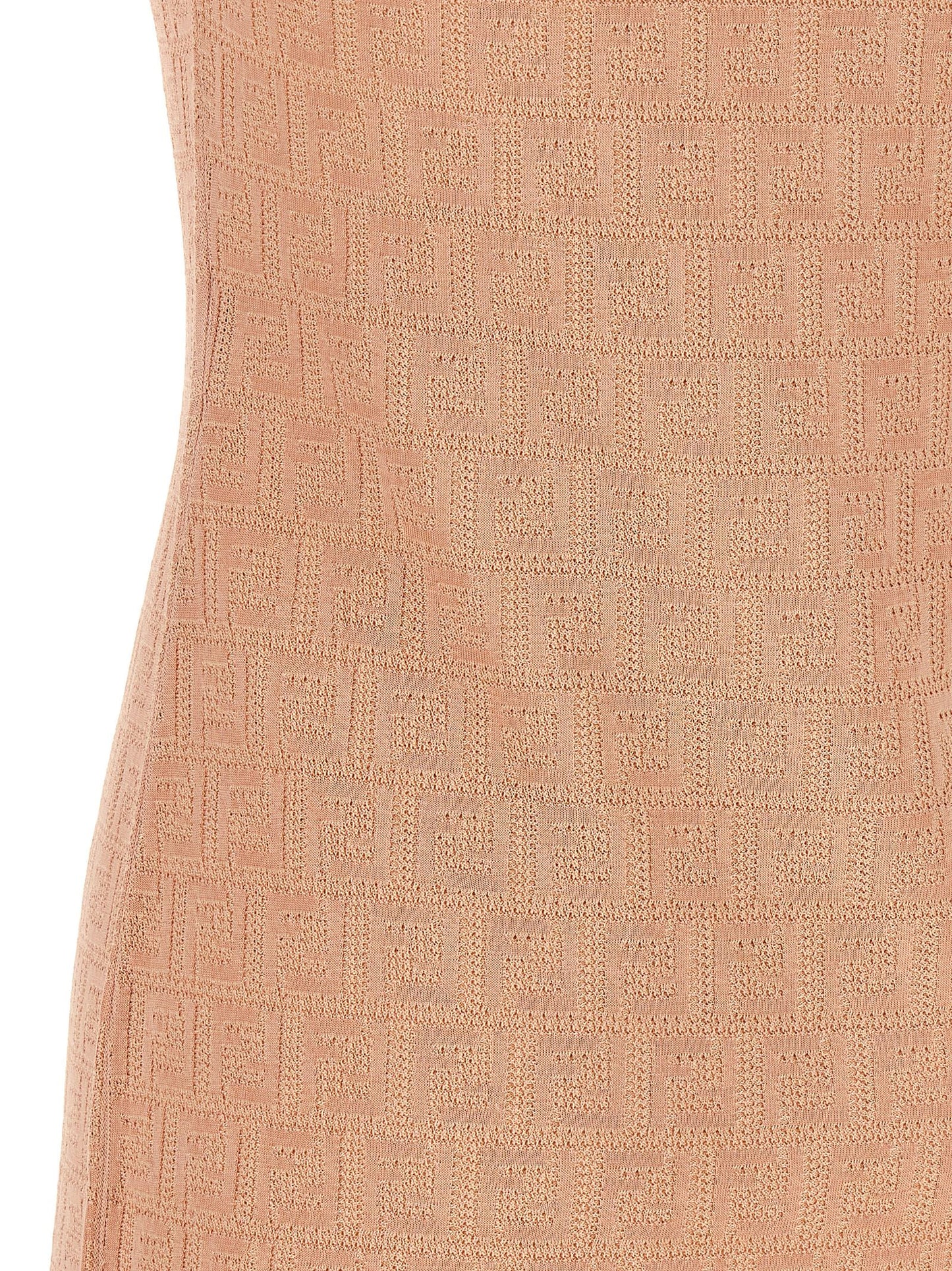 Fendi Women Ff Cotton Dress FENDI