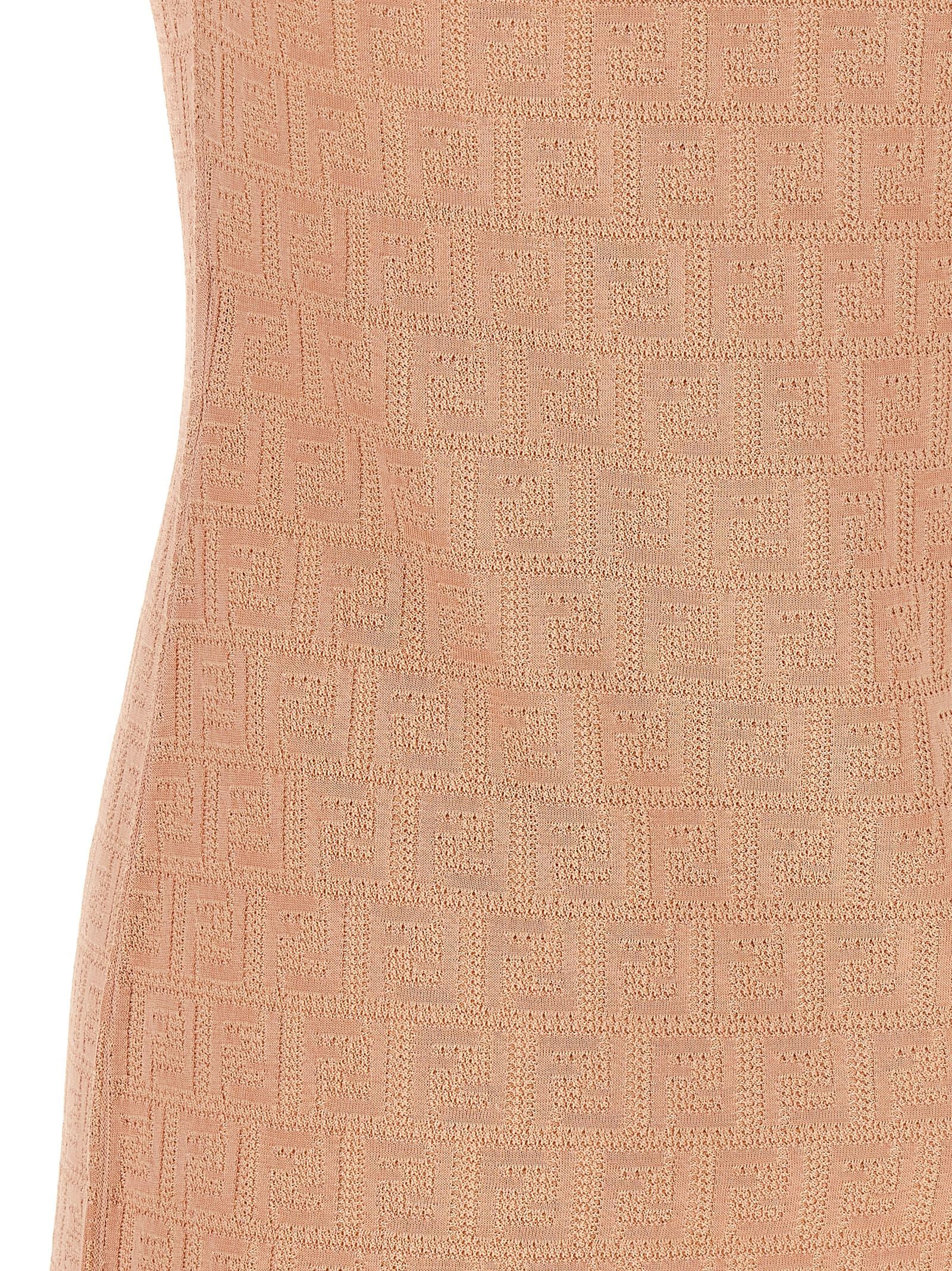 Fendi Women Ff Cotton Dress FENDI
