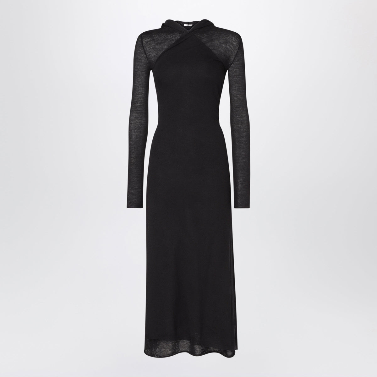 Fendi Black Wool-Yarn Dress Women FENDI