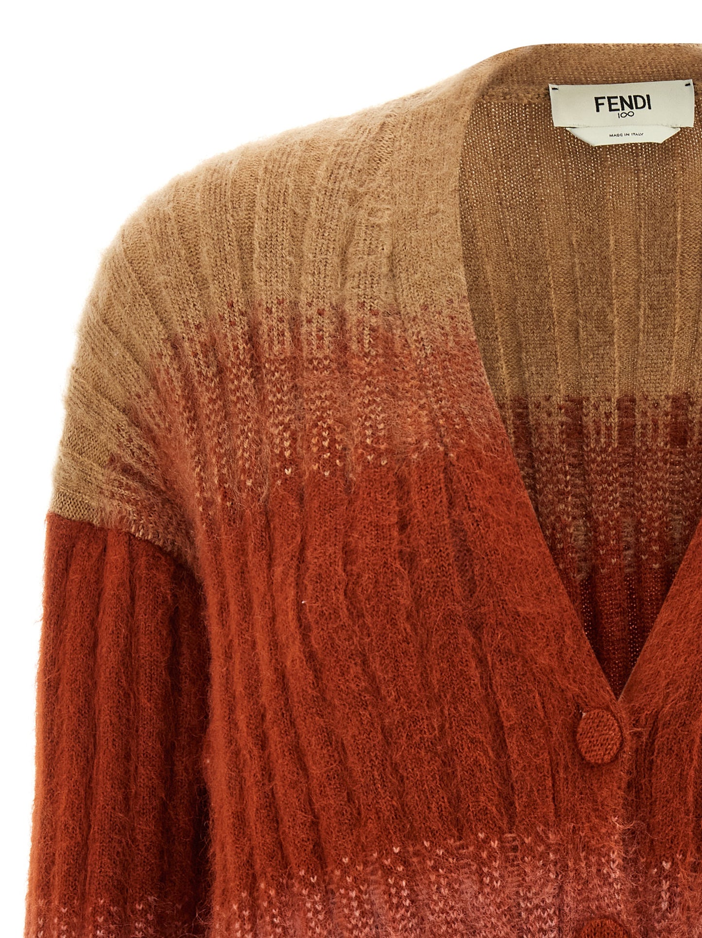 Fendi Women Vanisé Knit Cardigan FENDI