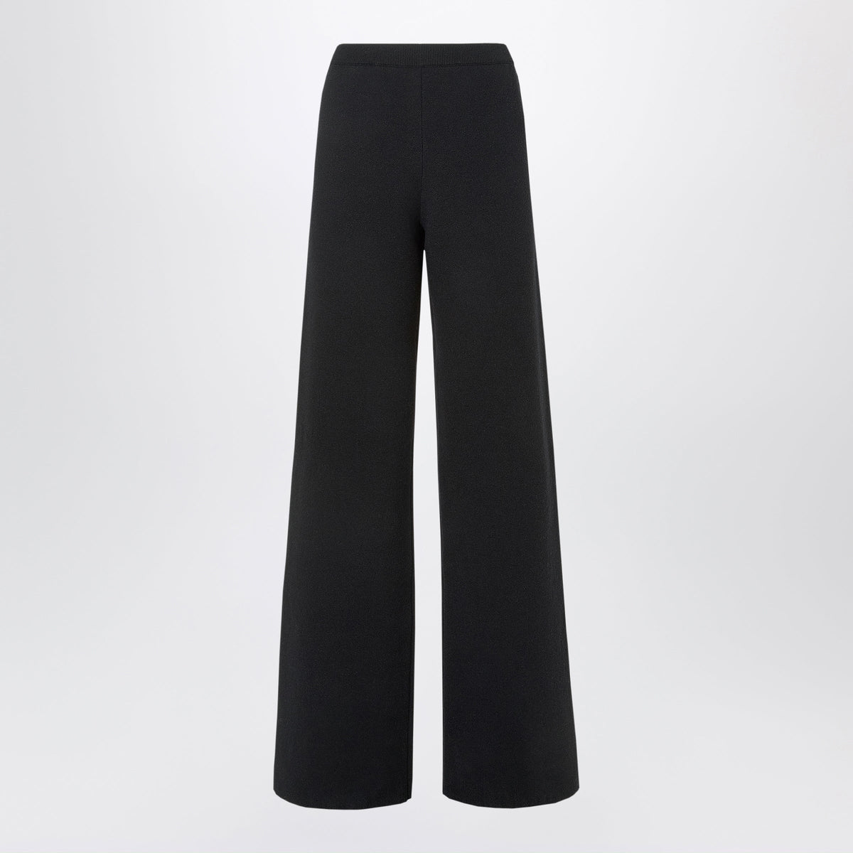Fendi Black Ff Zucca Cashmere Trousers Women FENDI