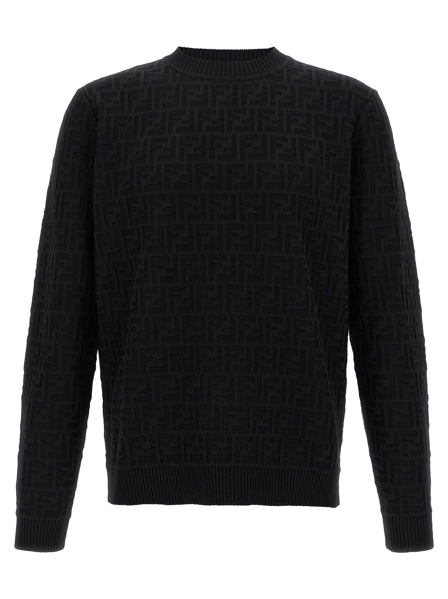 Fendi Men Ff Jacquard Sweater FENDI