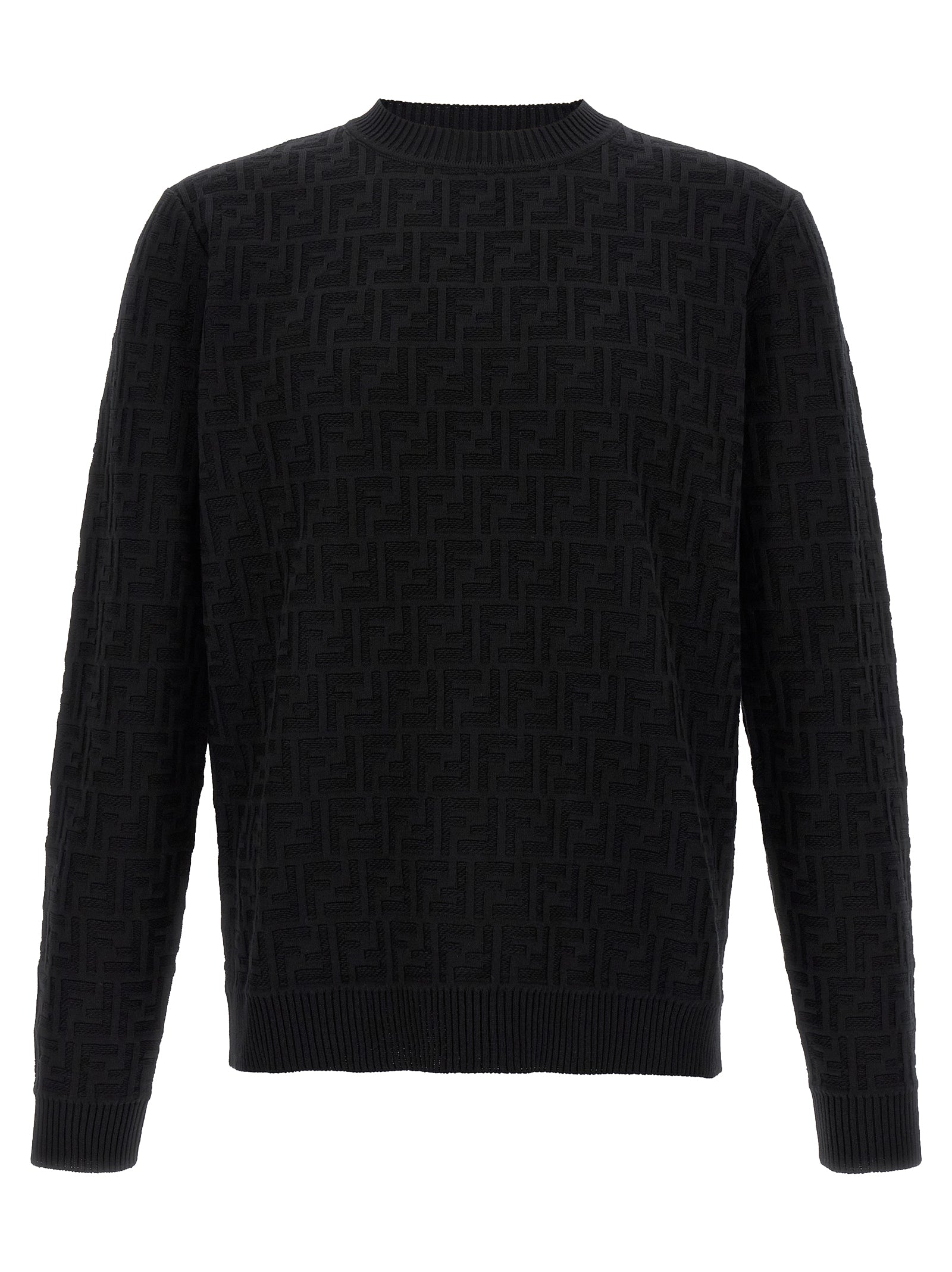 Fendi Men Ff Jacquard Sweater FENDI