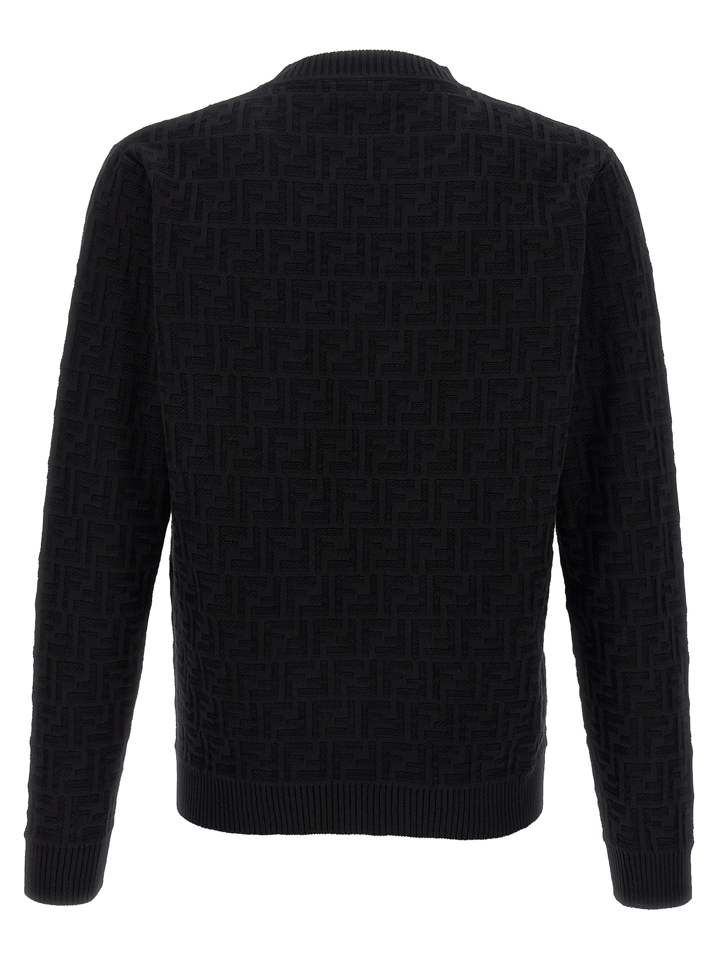 Fendi Men Ff Jacquard Sweater FENDI