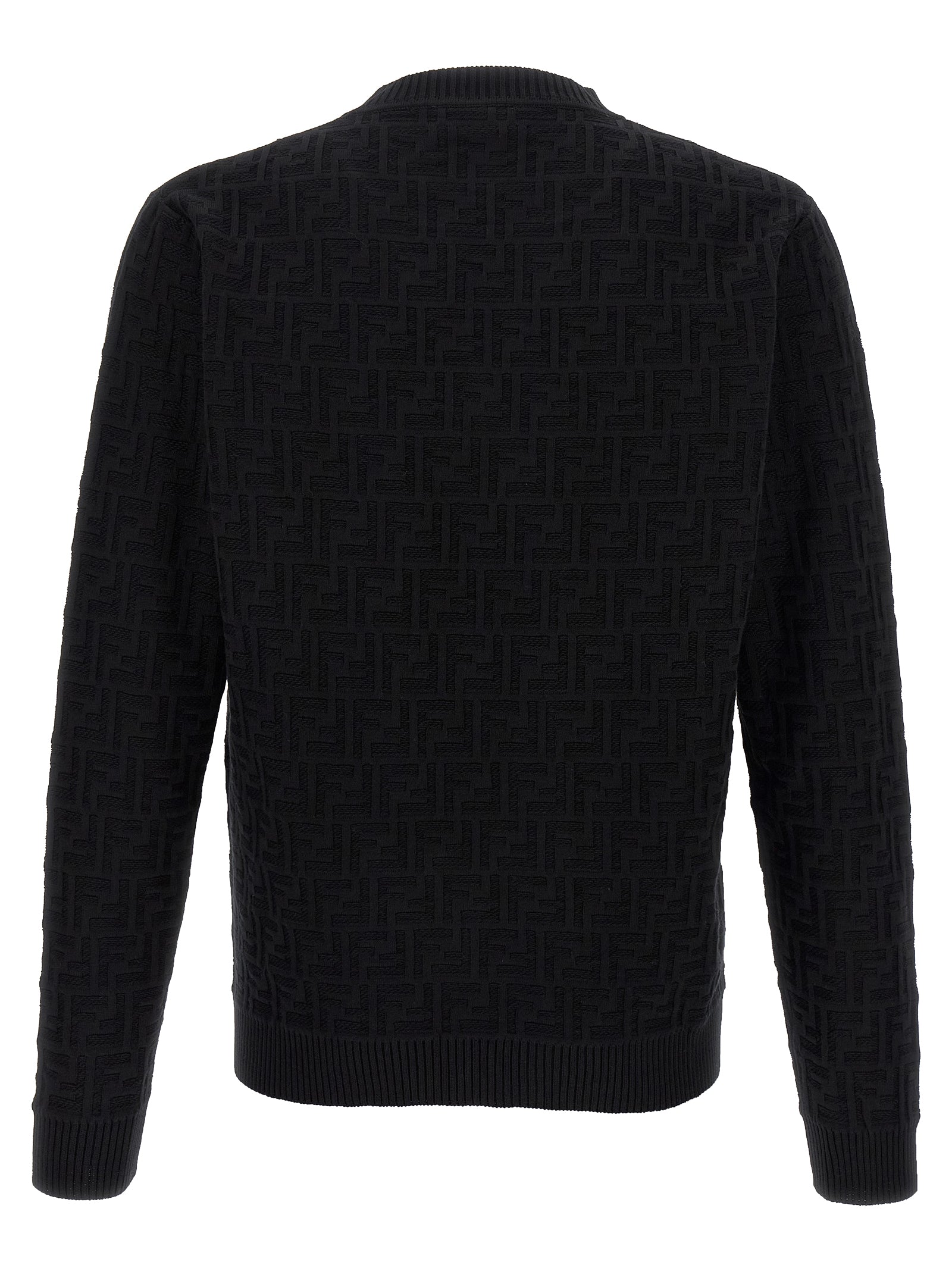Fendi Men Ff Jacquard Sweater FENDI