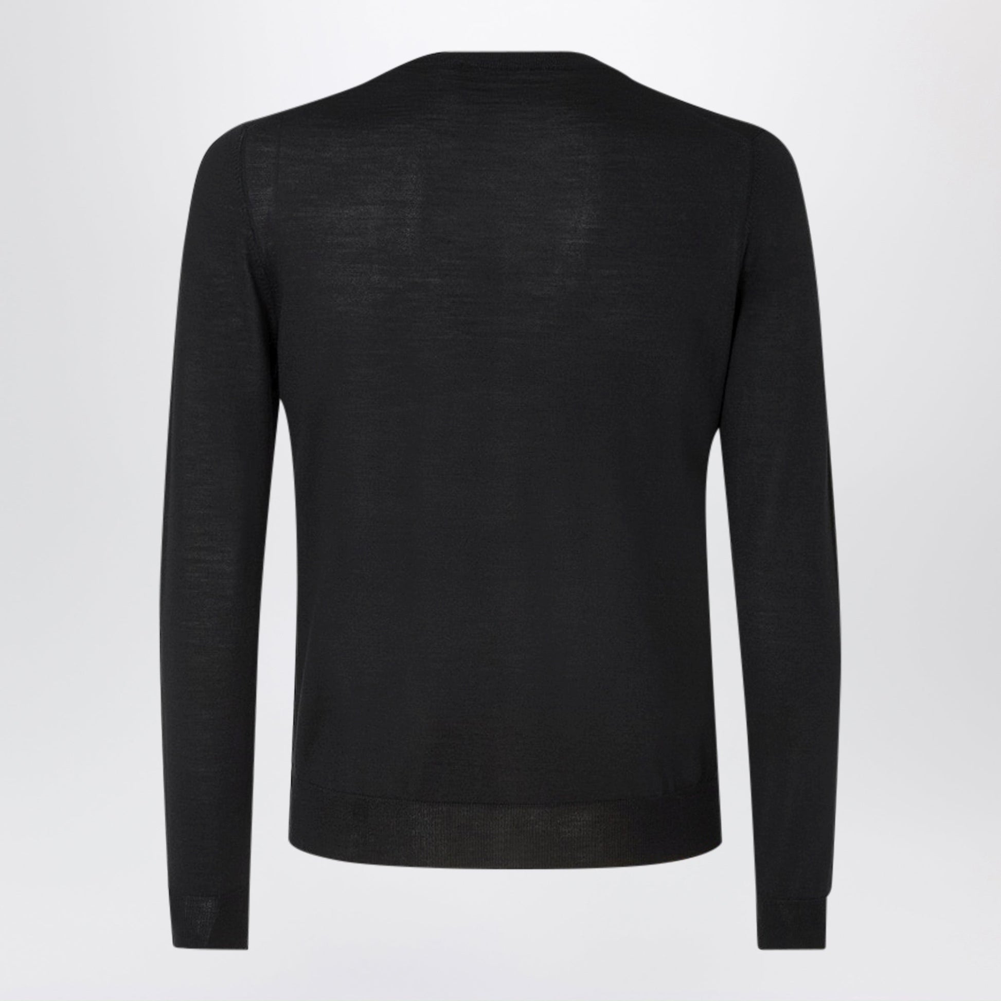 Fendi Black Wool Jumper Men FENDI