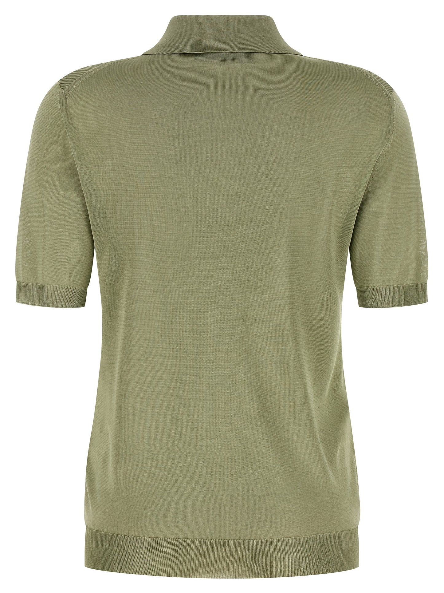 Fendi Women Shiny Viscose Polo Shirt FENDI