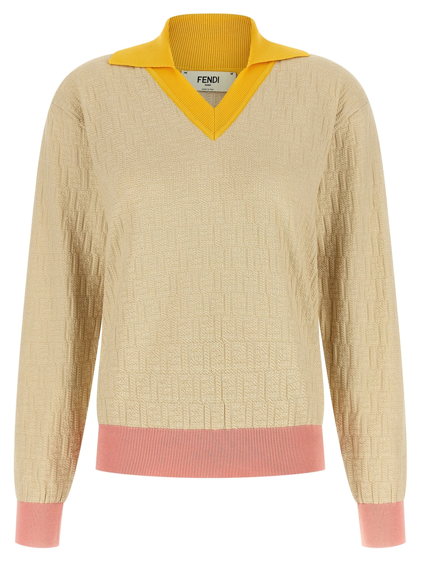 Fendi Women Ff Jacquard Sweater FENDI