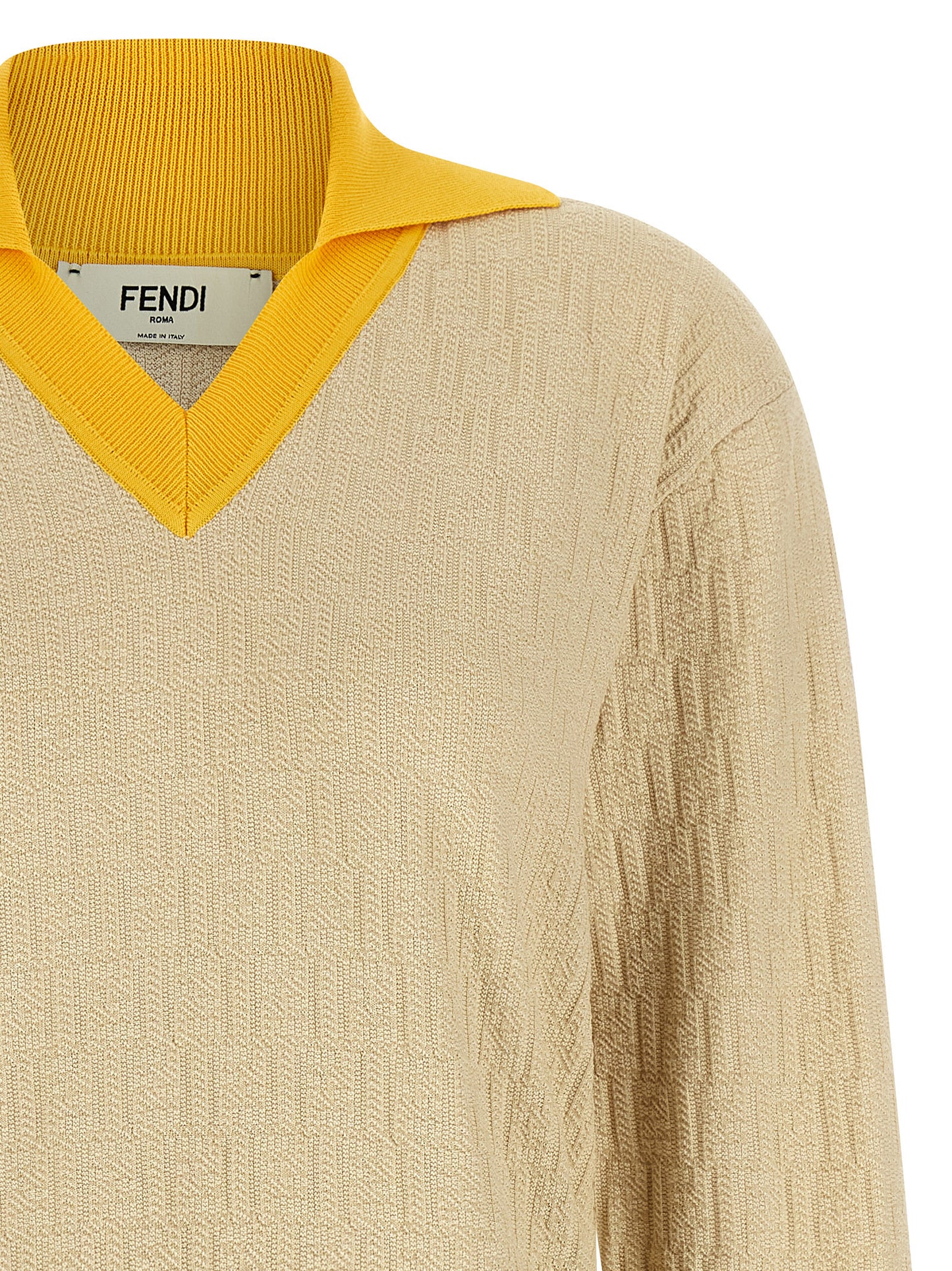 Fendi Women Ff Jacquard Sweater FENDI