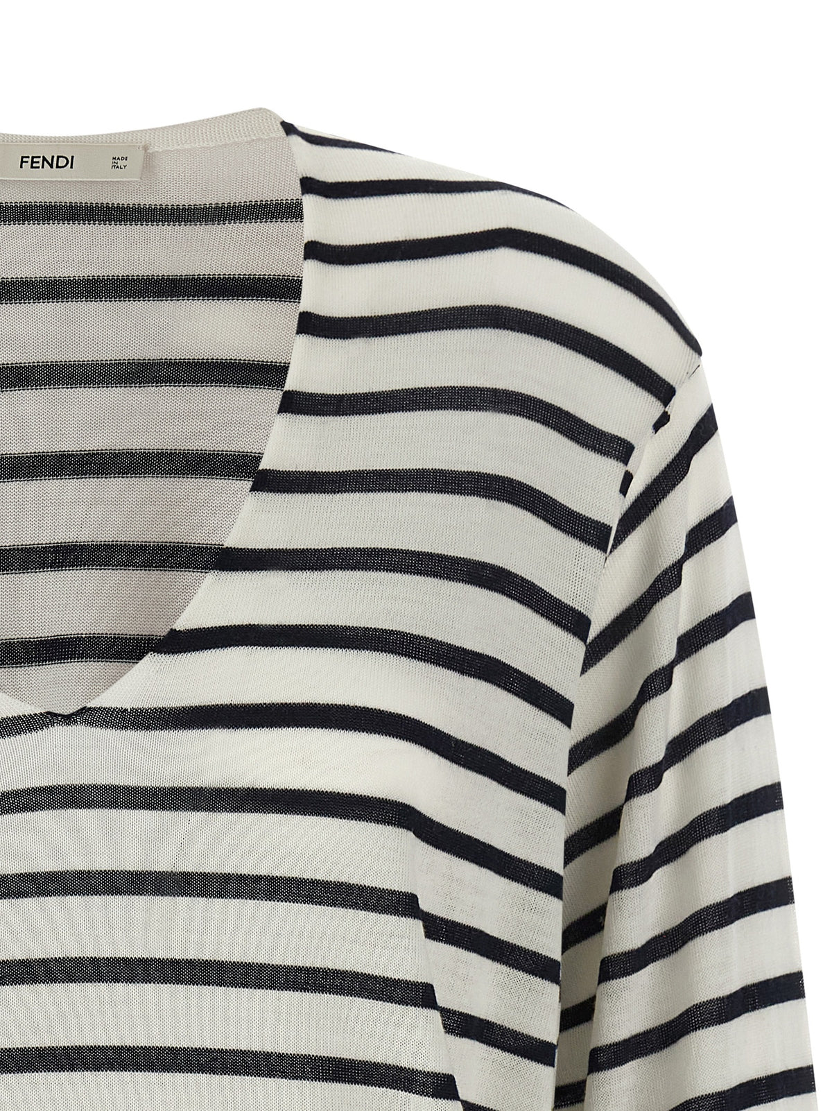 Fendi Women Striped Wool Sweater FENDI