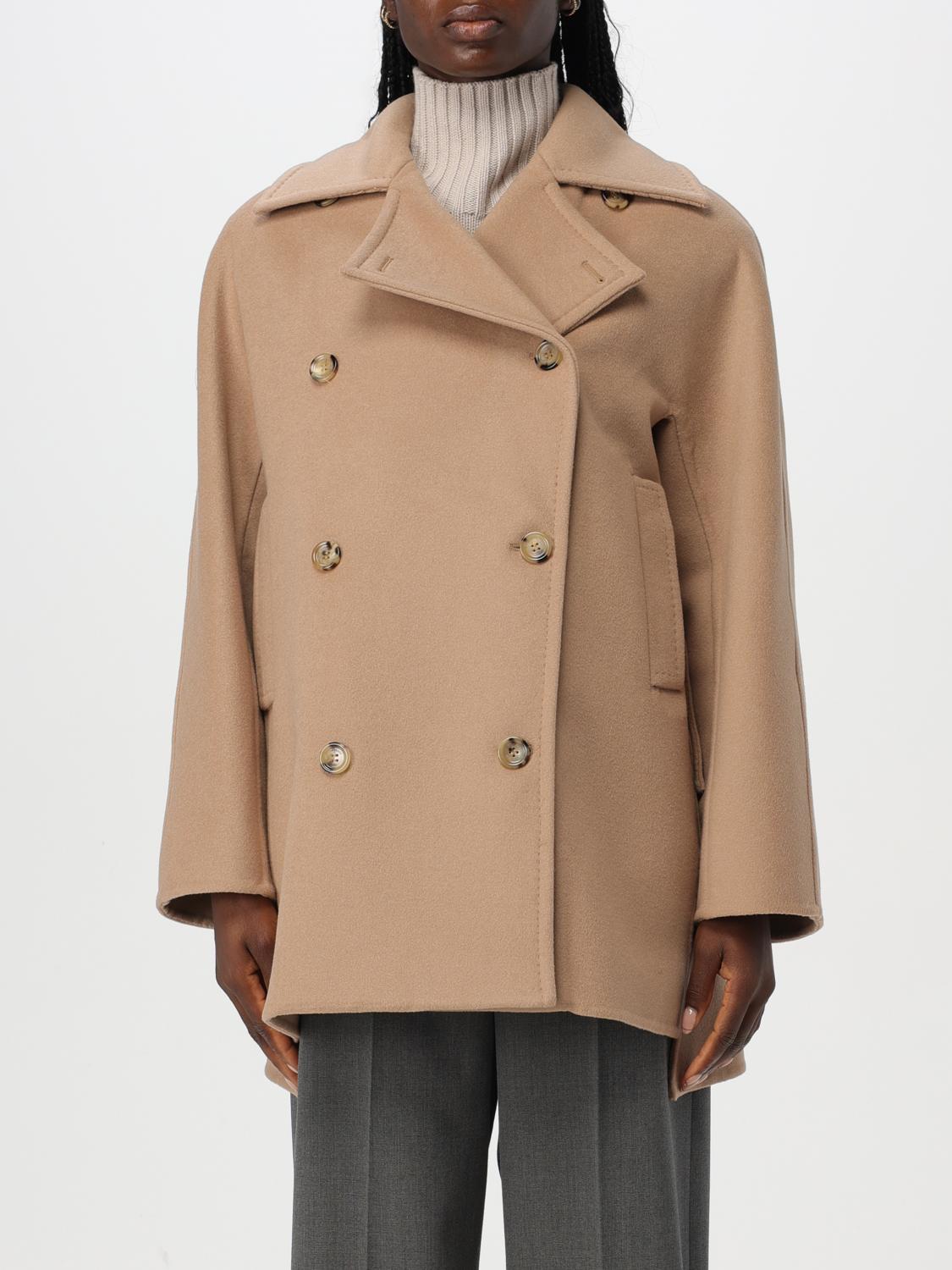 Max Mara Coat Woman Beige MAX MARA