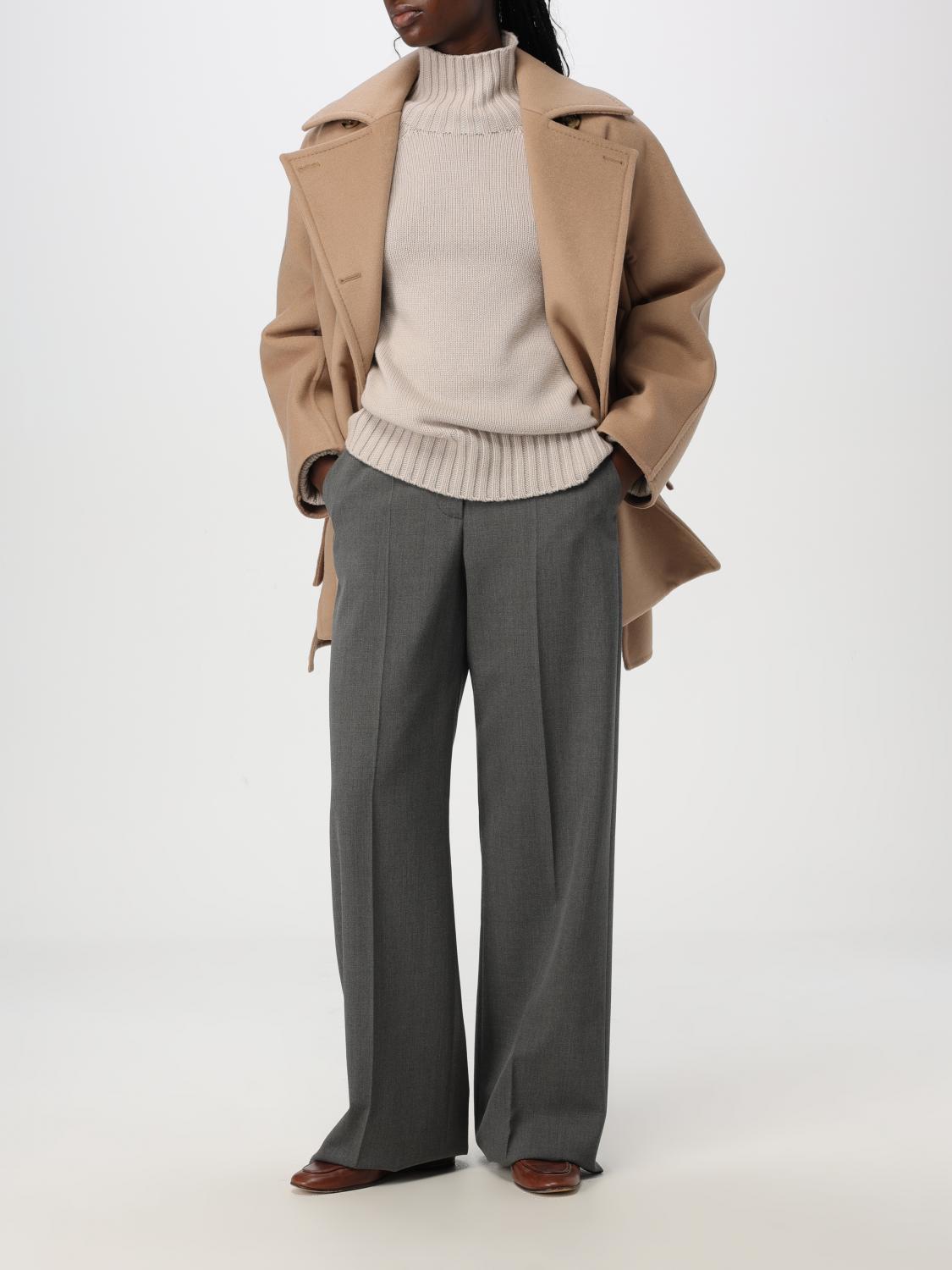 Max Mara Coat Woman Beige MAX MARA