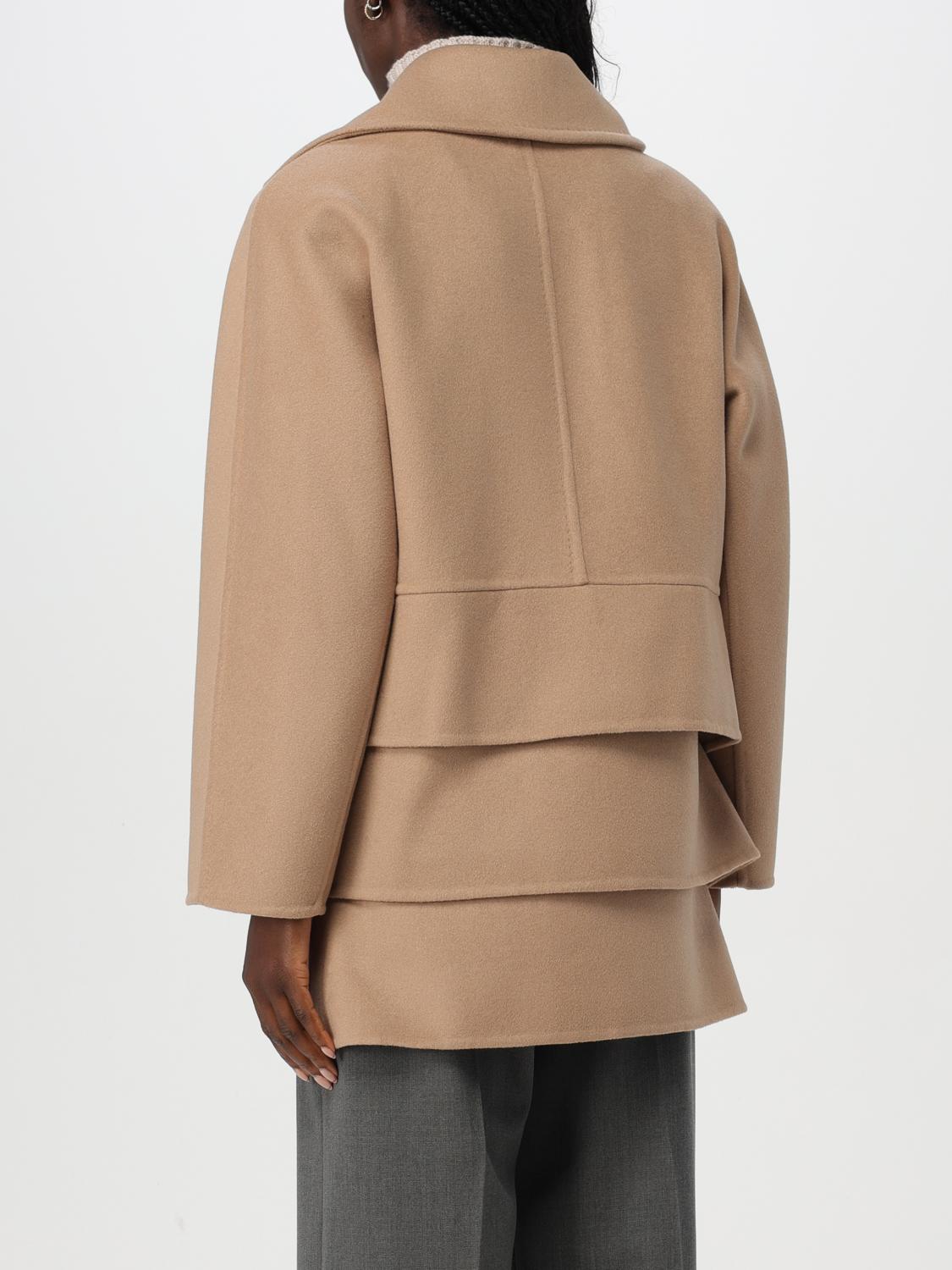 Max Mara Coat Woman Beige MAX MARA