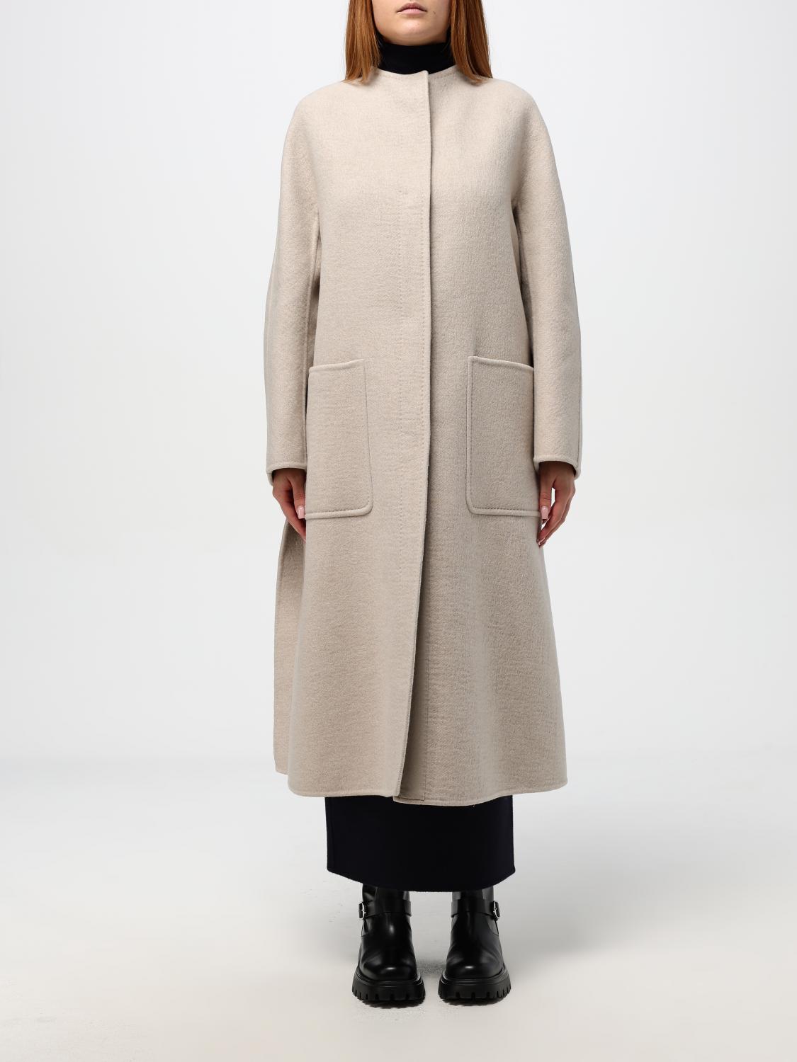Max Mara Coat Woman Brown MAX MARA