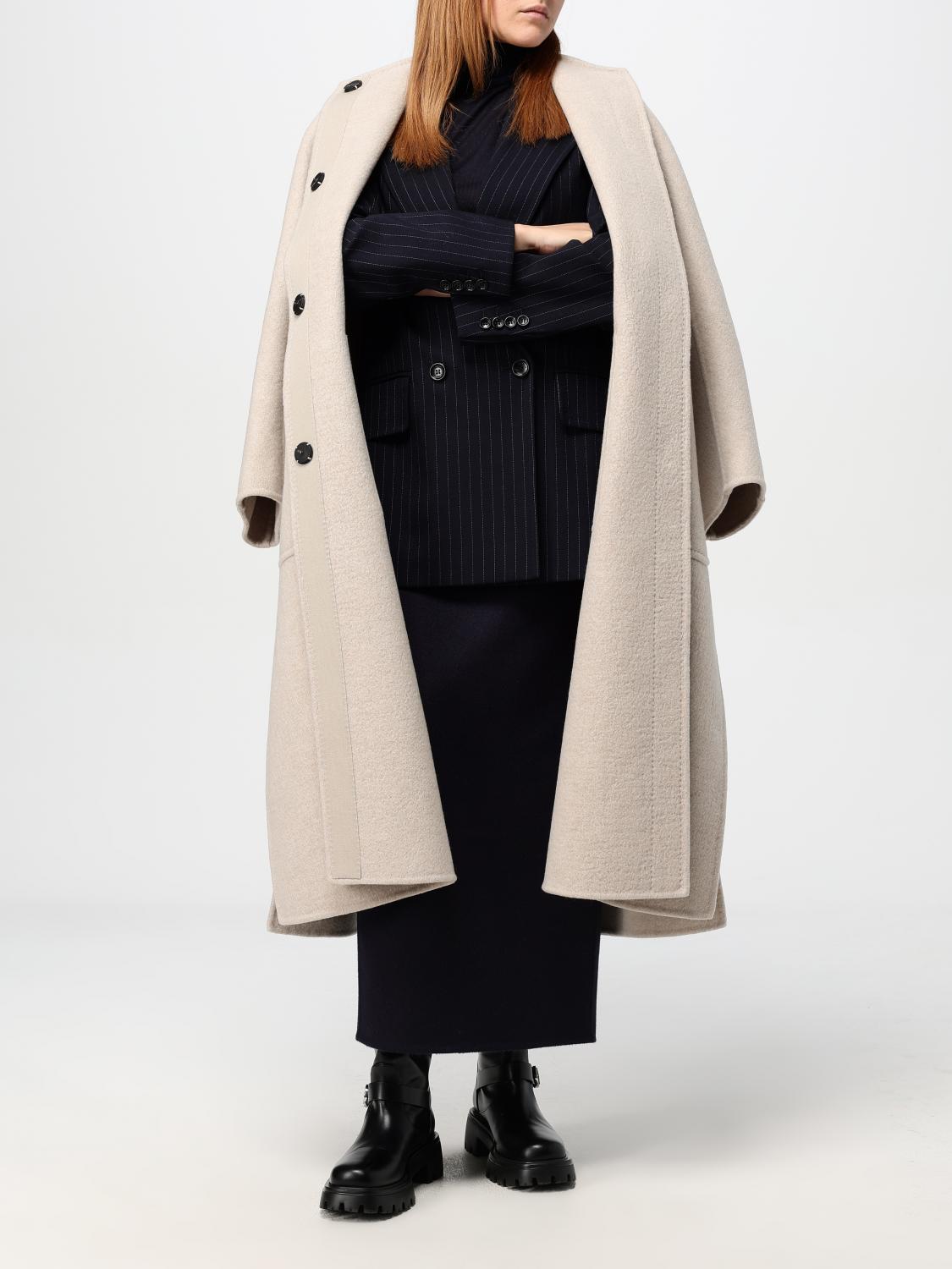Max Mara Coat Woman Brown MAX MARA