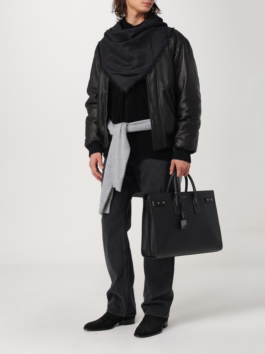Saint Laurent Jacket Men Black SAINT LAURENT