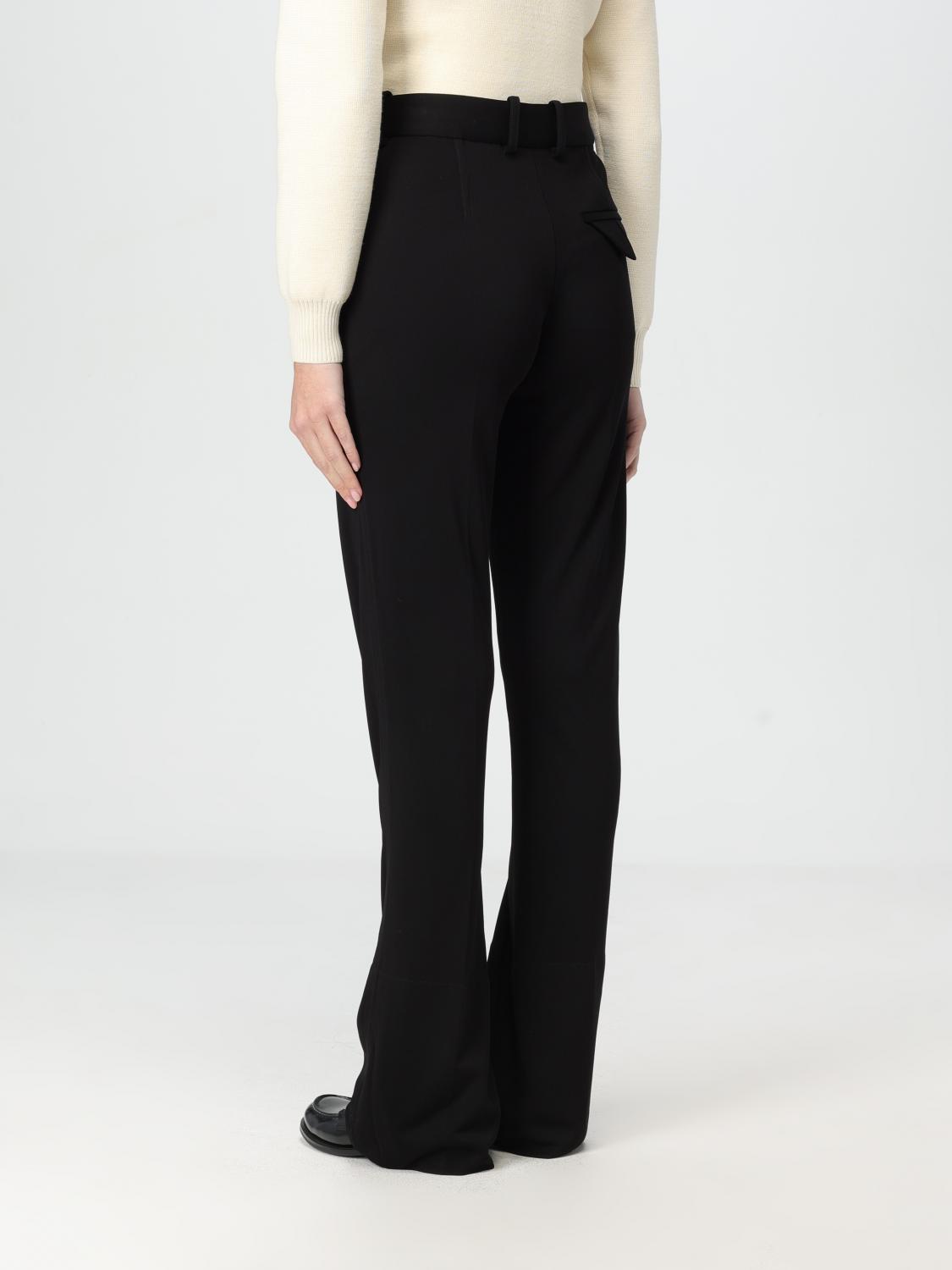 Bottega Veneta Pants Woman Black BOTTEGA VENETA