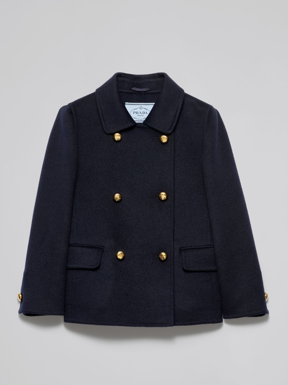 Prada Jacket Woman Blue PRADA