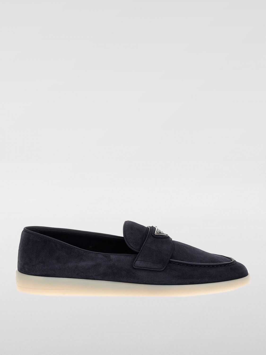 Prada Loafers Men Blue PRADA