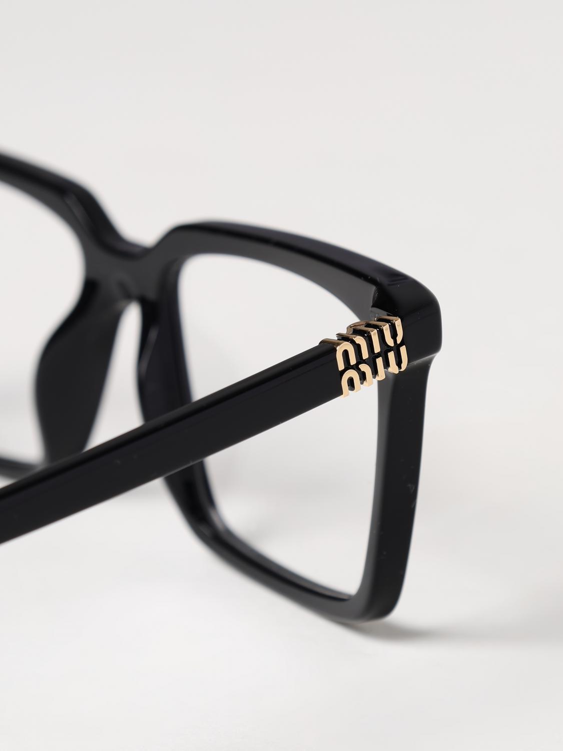 Miu Miu Optical Frames Woman Black MIU MIU
