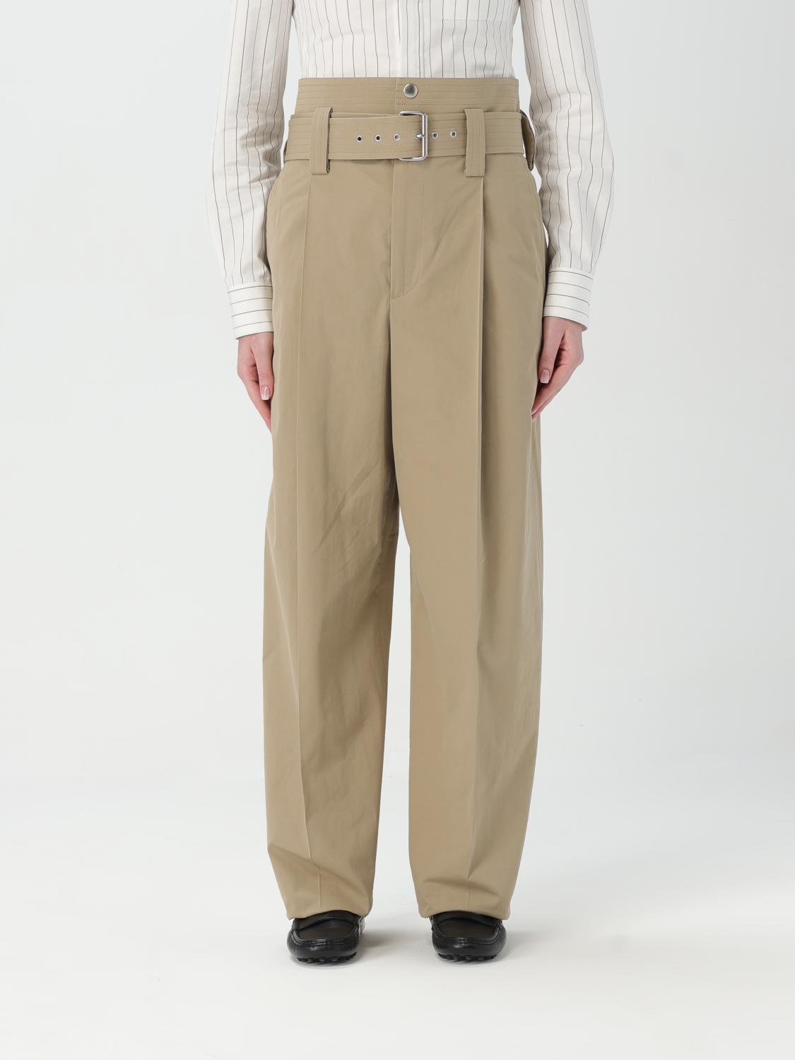 Bottega Veneta Pants Woman Sand BOTTEGA VENETA