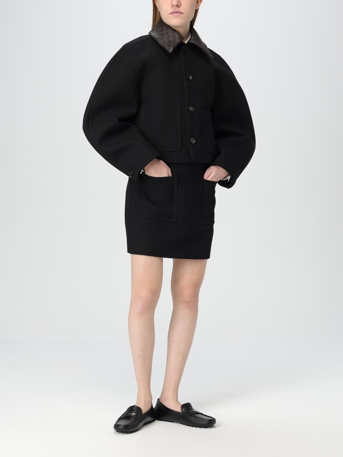Bottega Veneta Skirt Woman Black BOTTEGA VENETA
