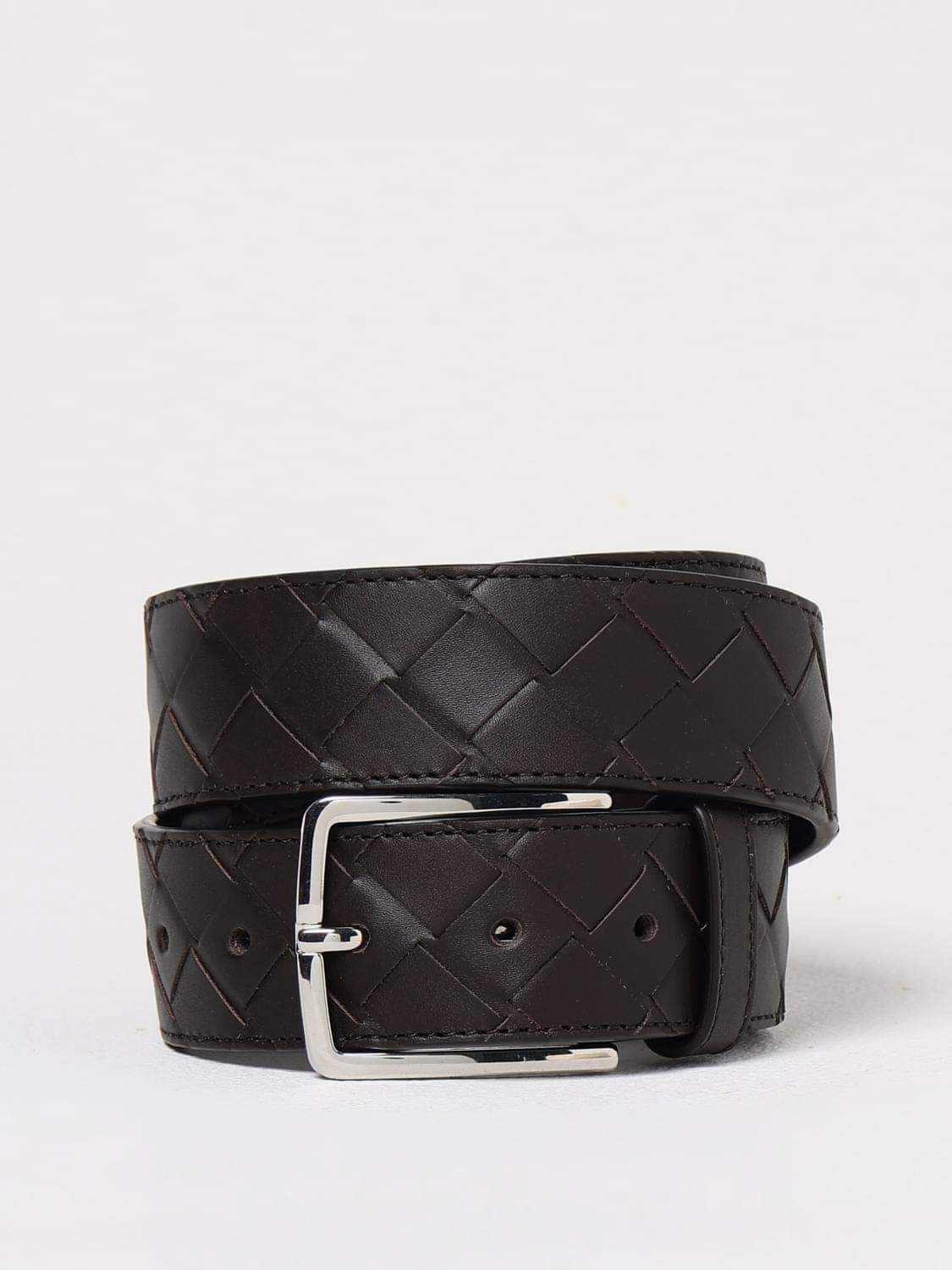 Bottega Veneta Belt Men Brown BOTTEGA VENETA